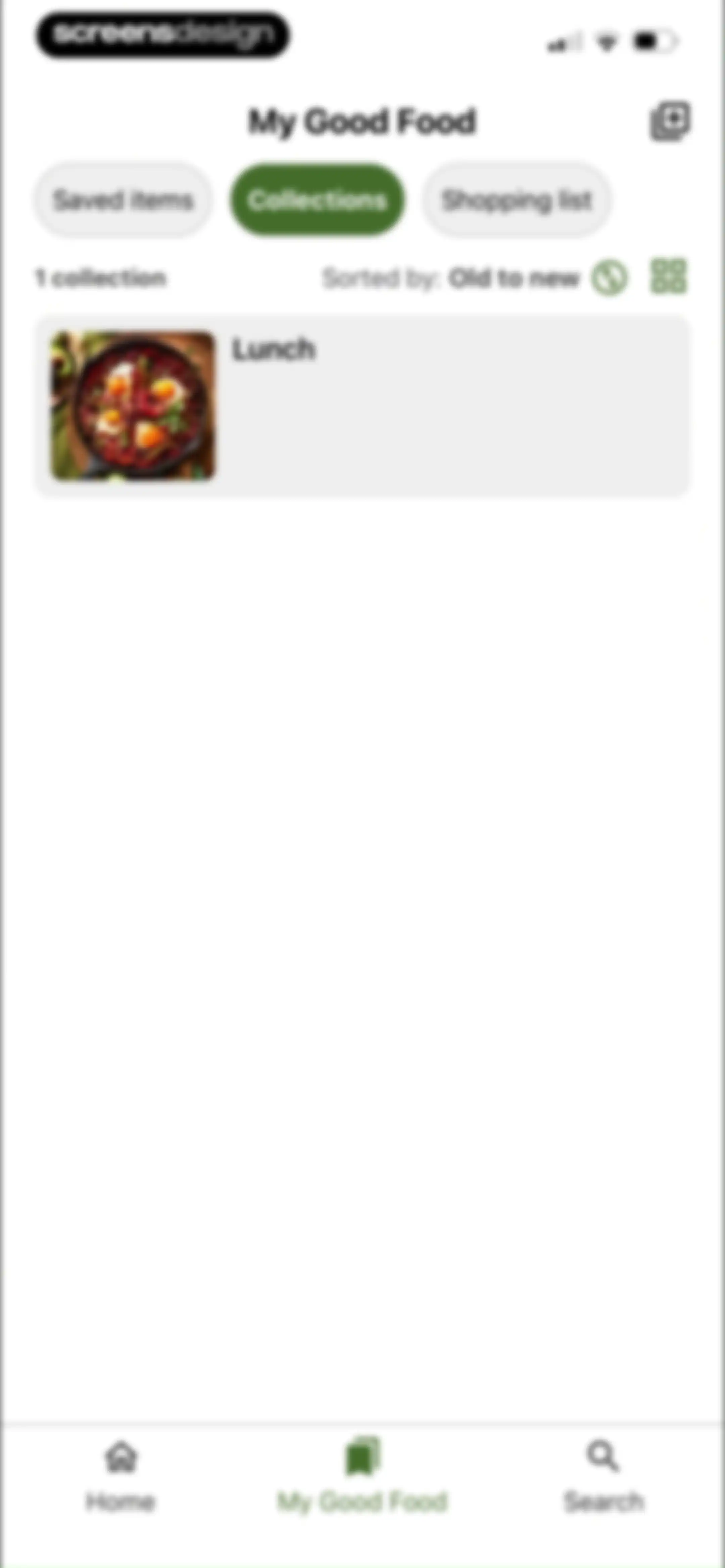 Good Food: Recipe Finder screen 49