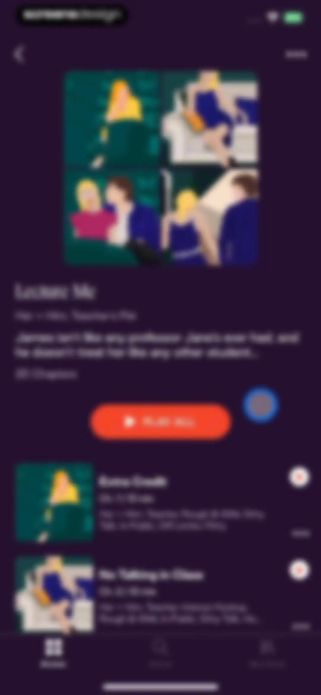 Dipsea: Audio Stories screen 8
