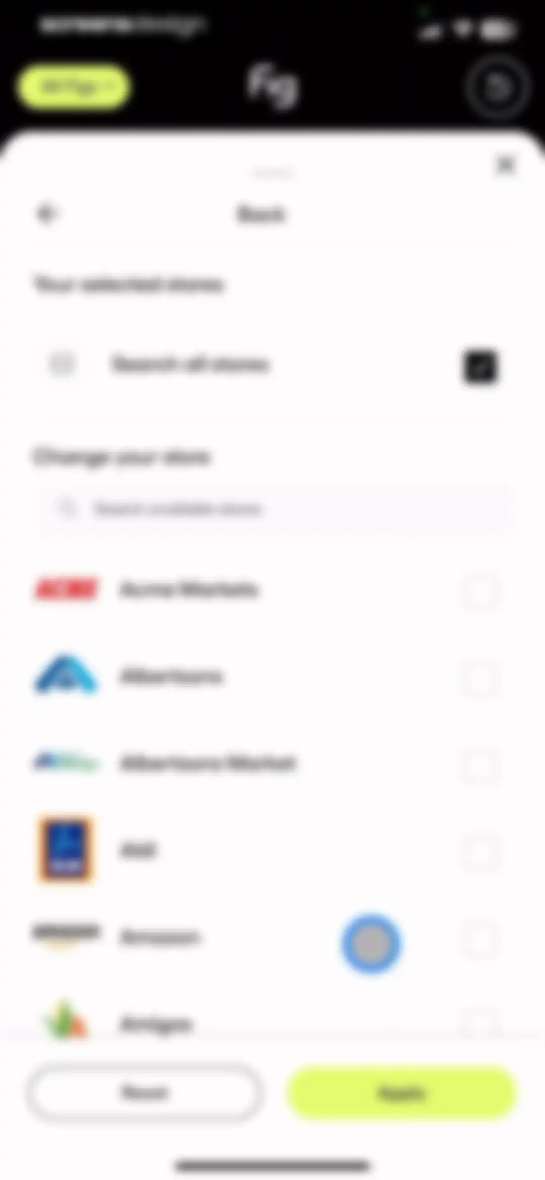 Fig: Food Scanner & Guide screen 24