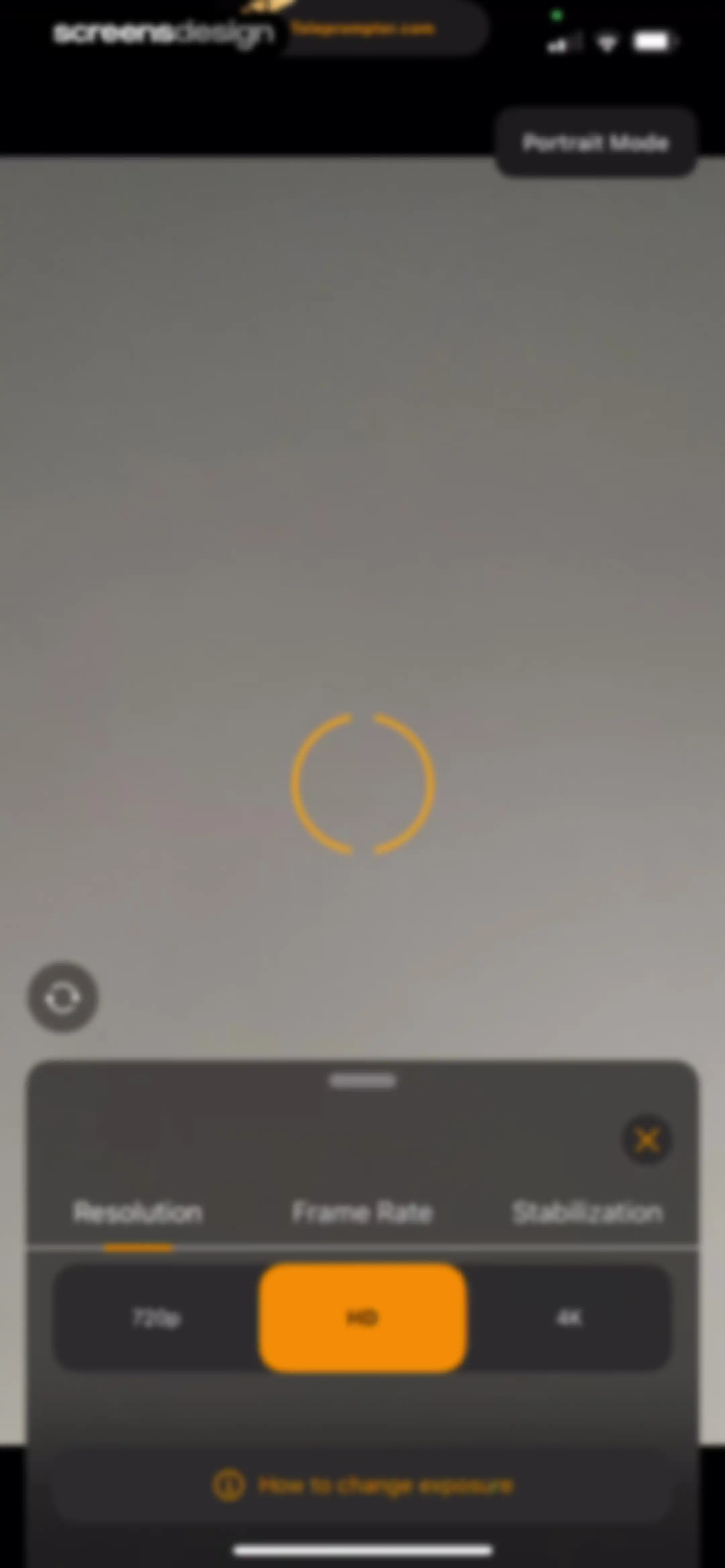 Teleprompter.com screen 85