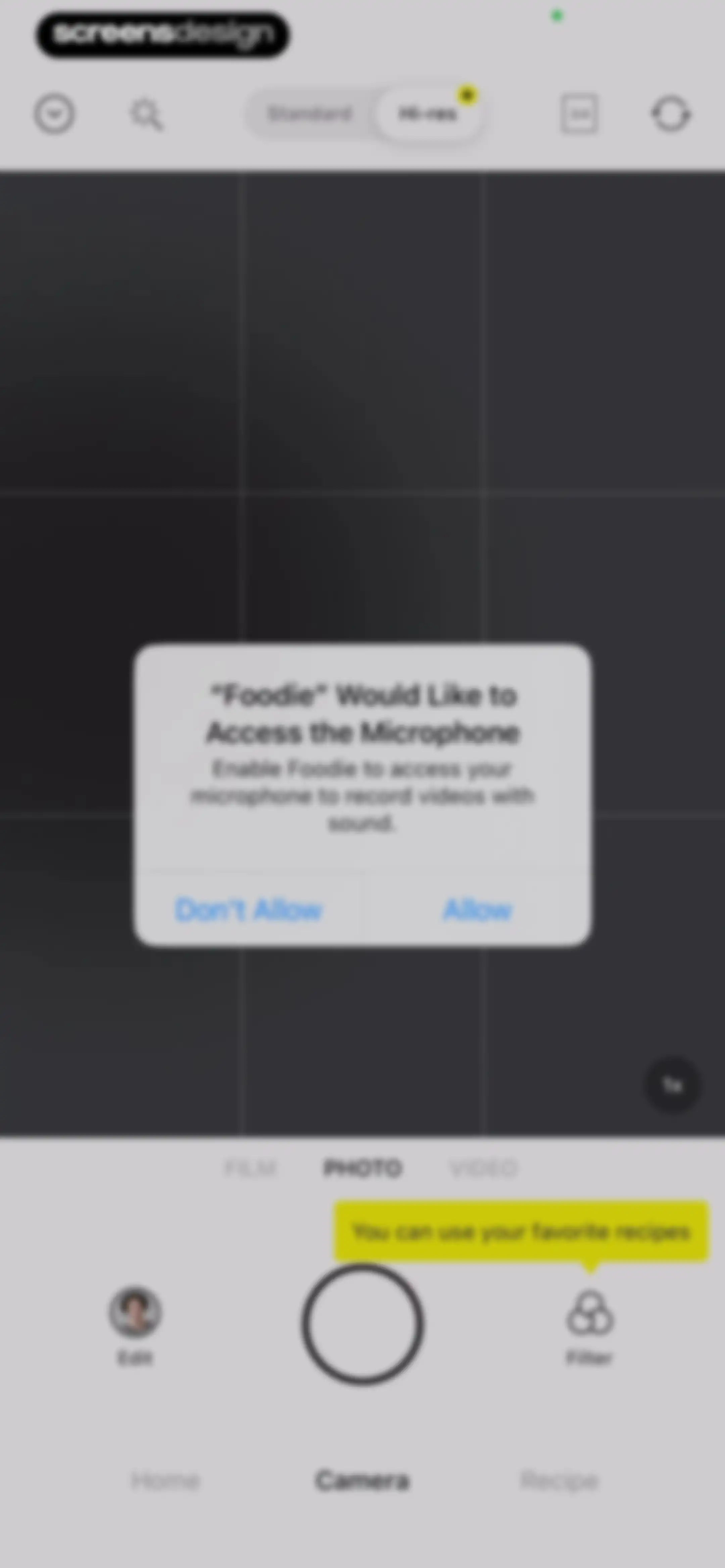 Foodie - Filter & Film Camera screen 61