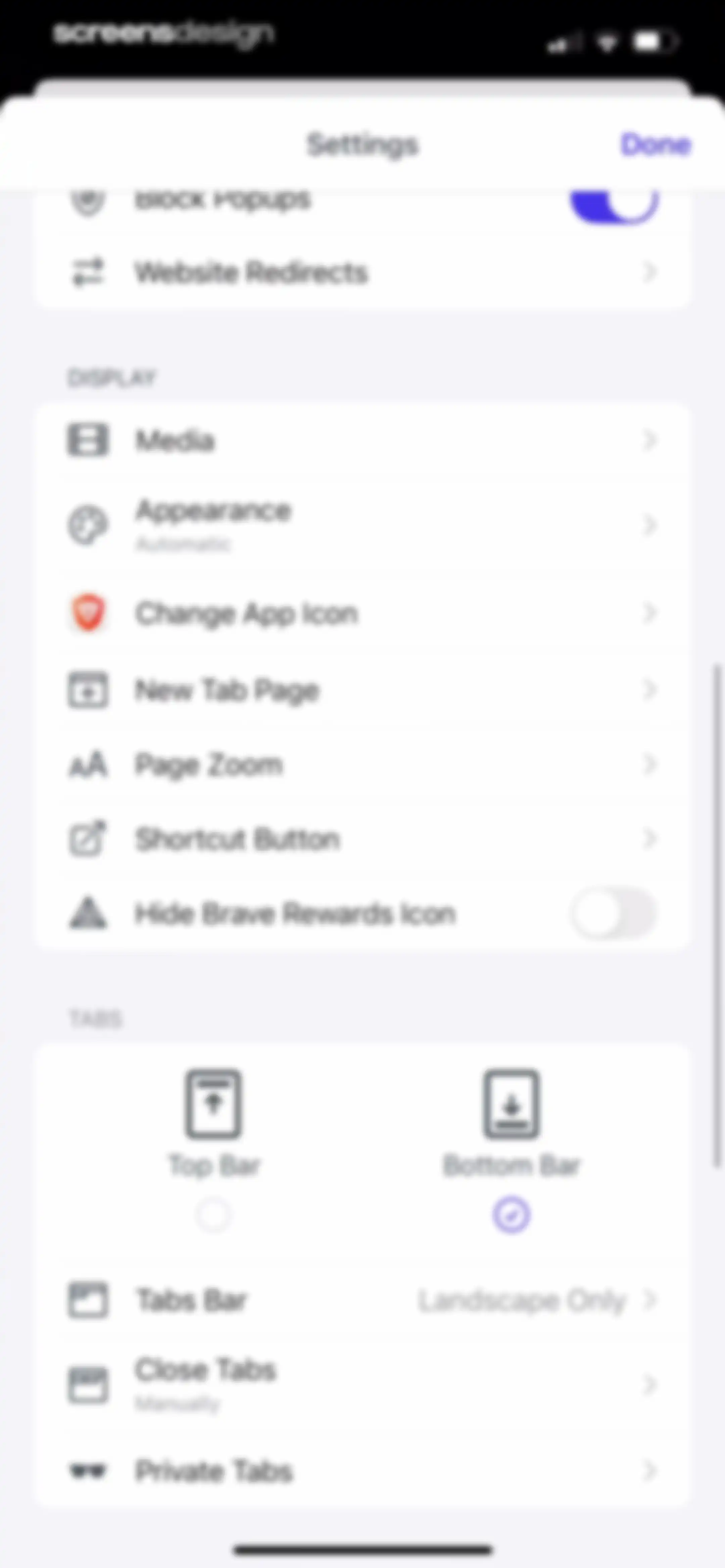 Brave Browser & Search Engine screen 119