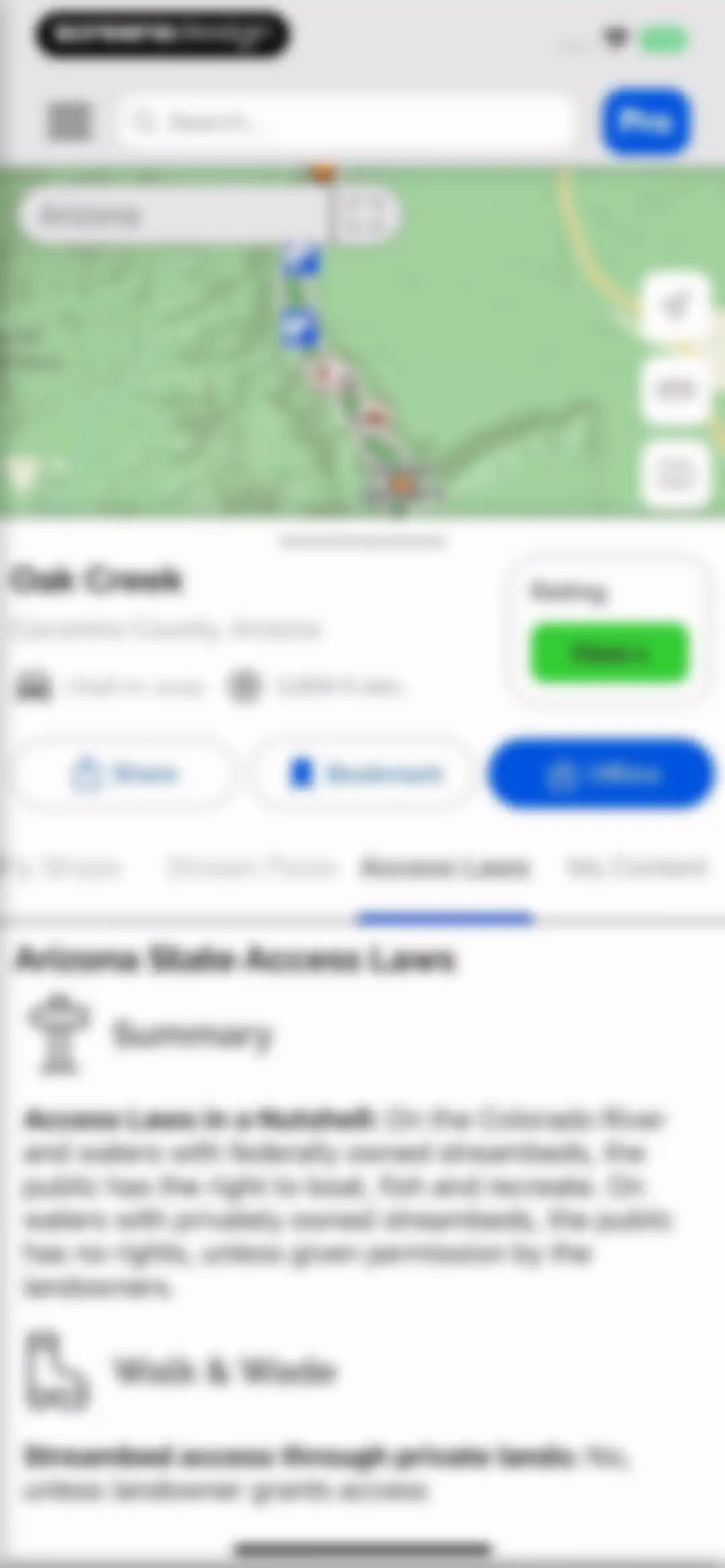 TroutRoutes: Fly Fishing App screen 24
