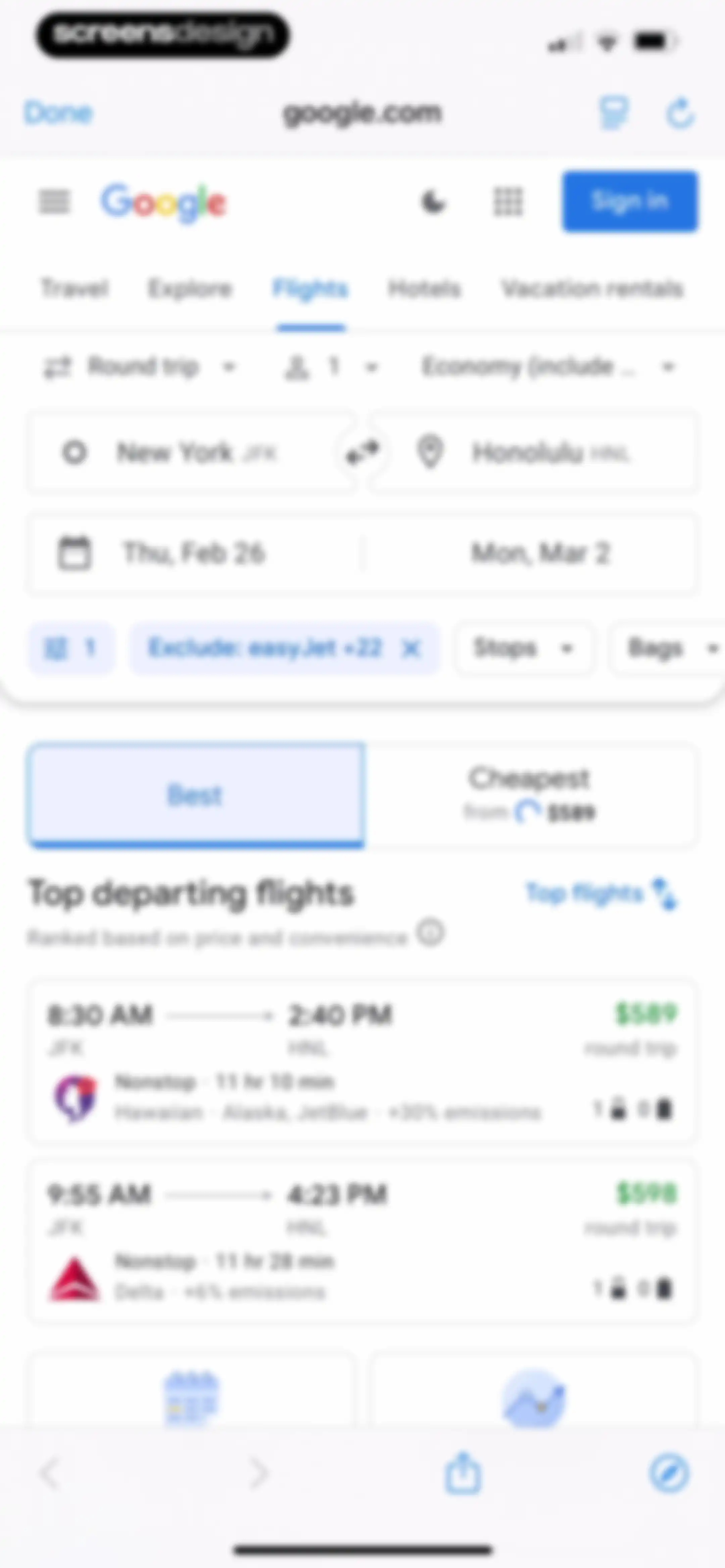 Airclub - Flight Deals screen 69
