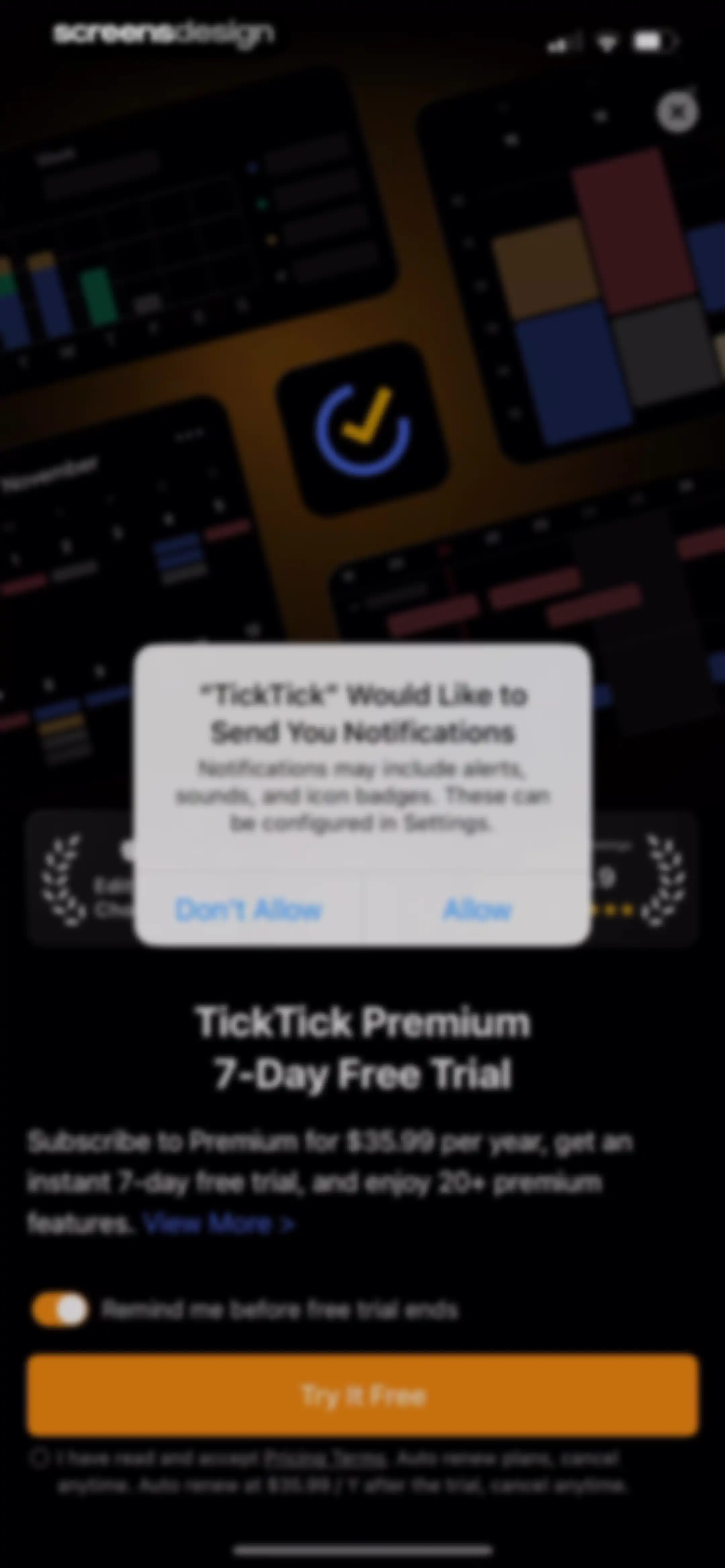 TickTick:To-Do List & Calendar screen 20
