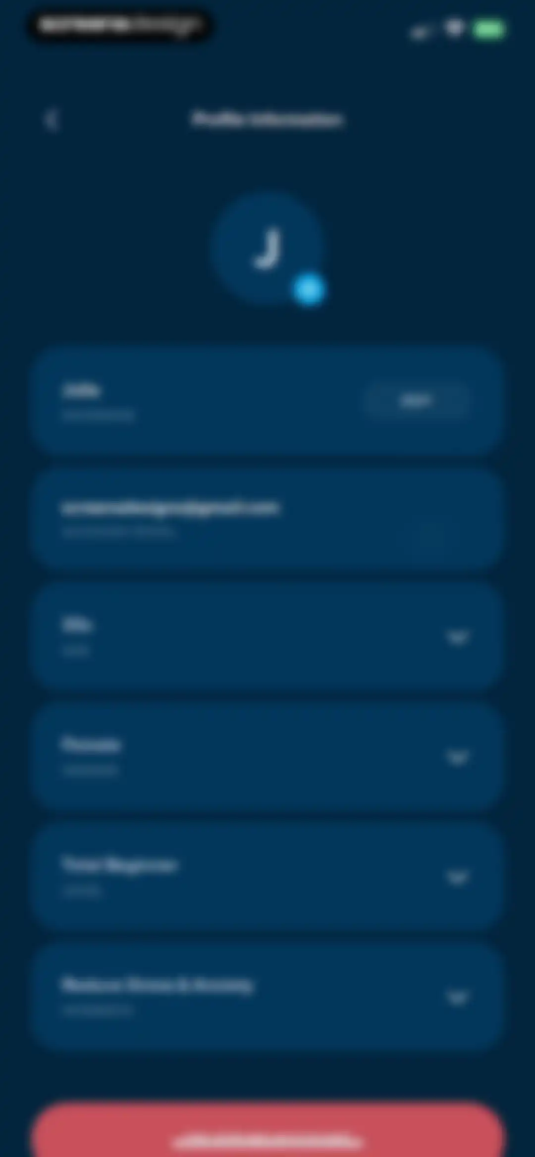 The Mindfulness App screen 72