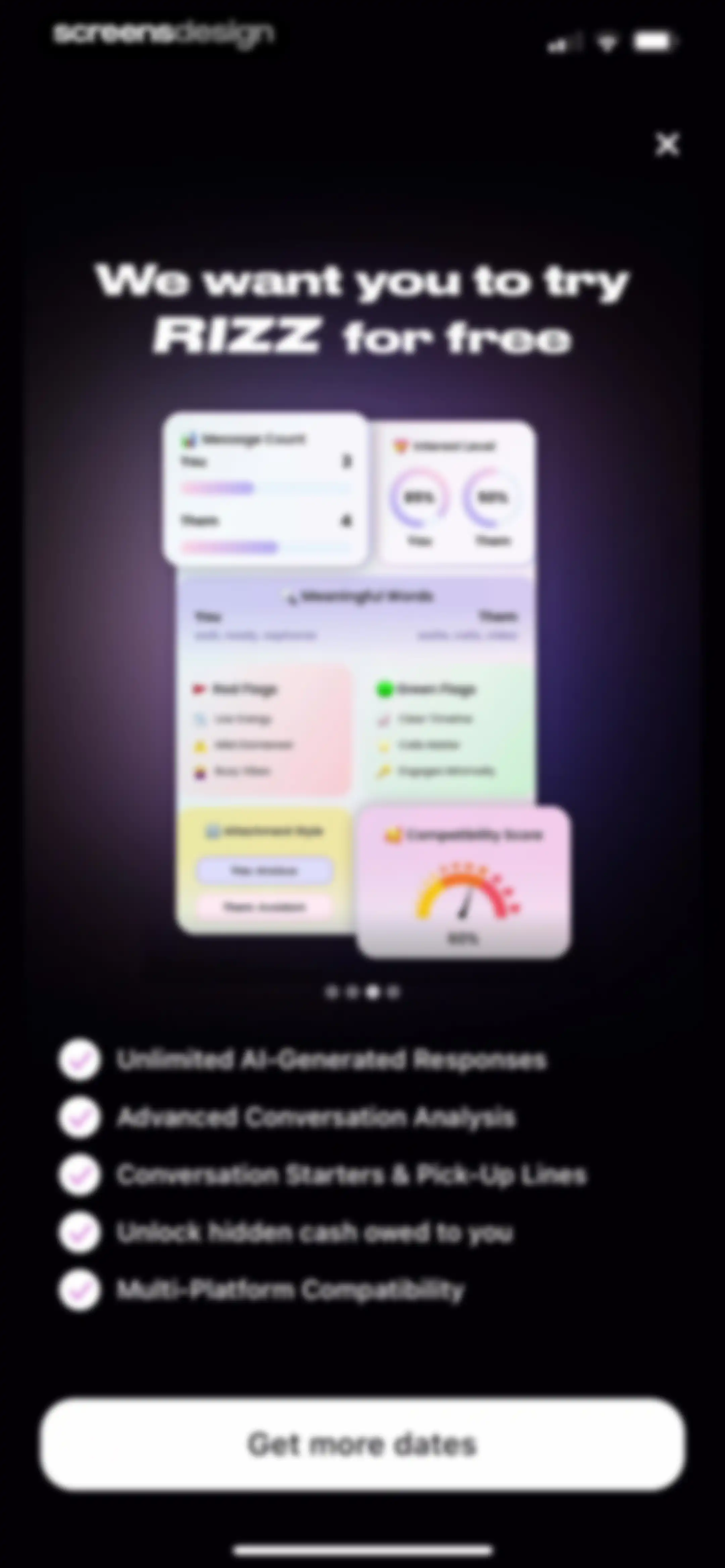 RIZZ screen 18