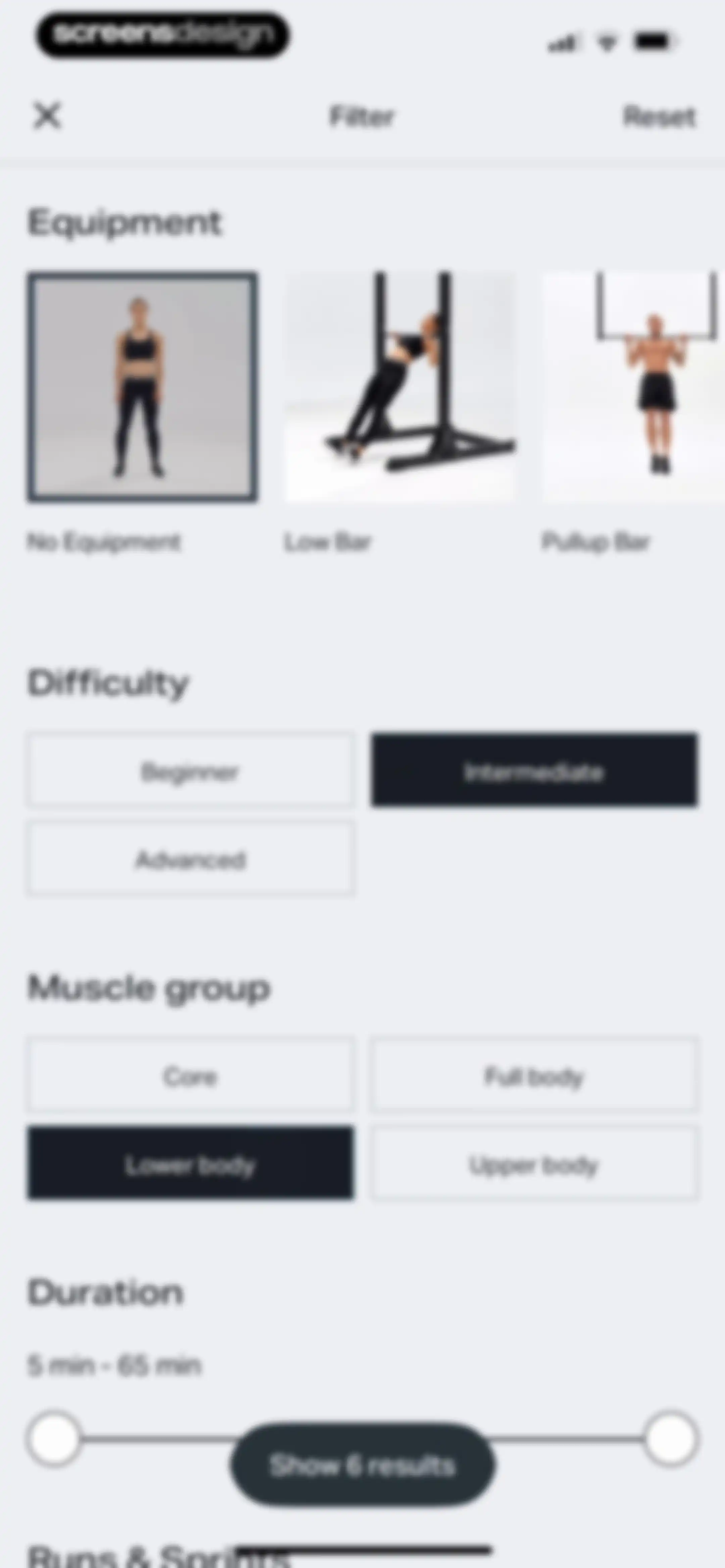 Freeletics: Workouts & Fitness screen 96