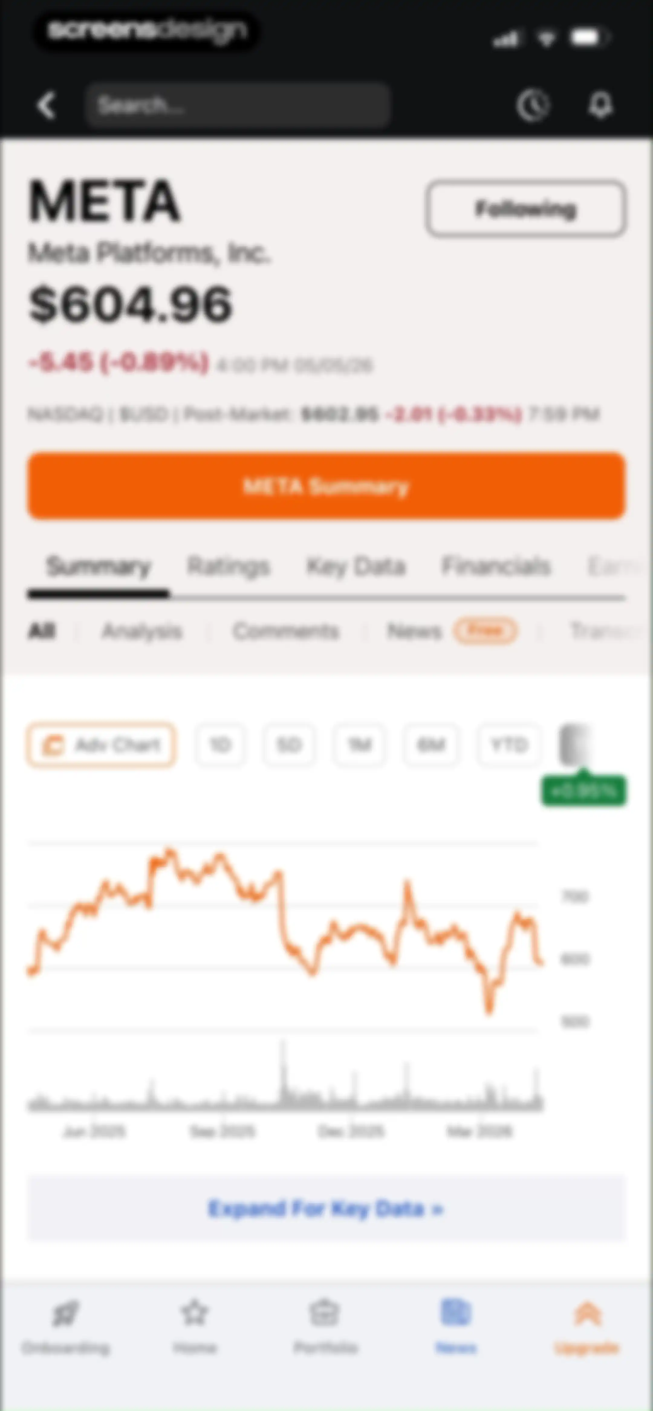 Seeking Alpha: News & Analysis screen 110