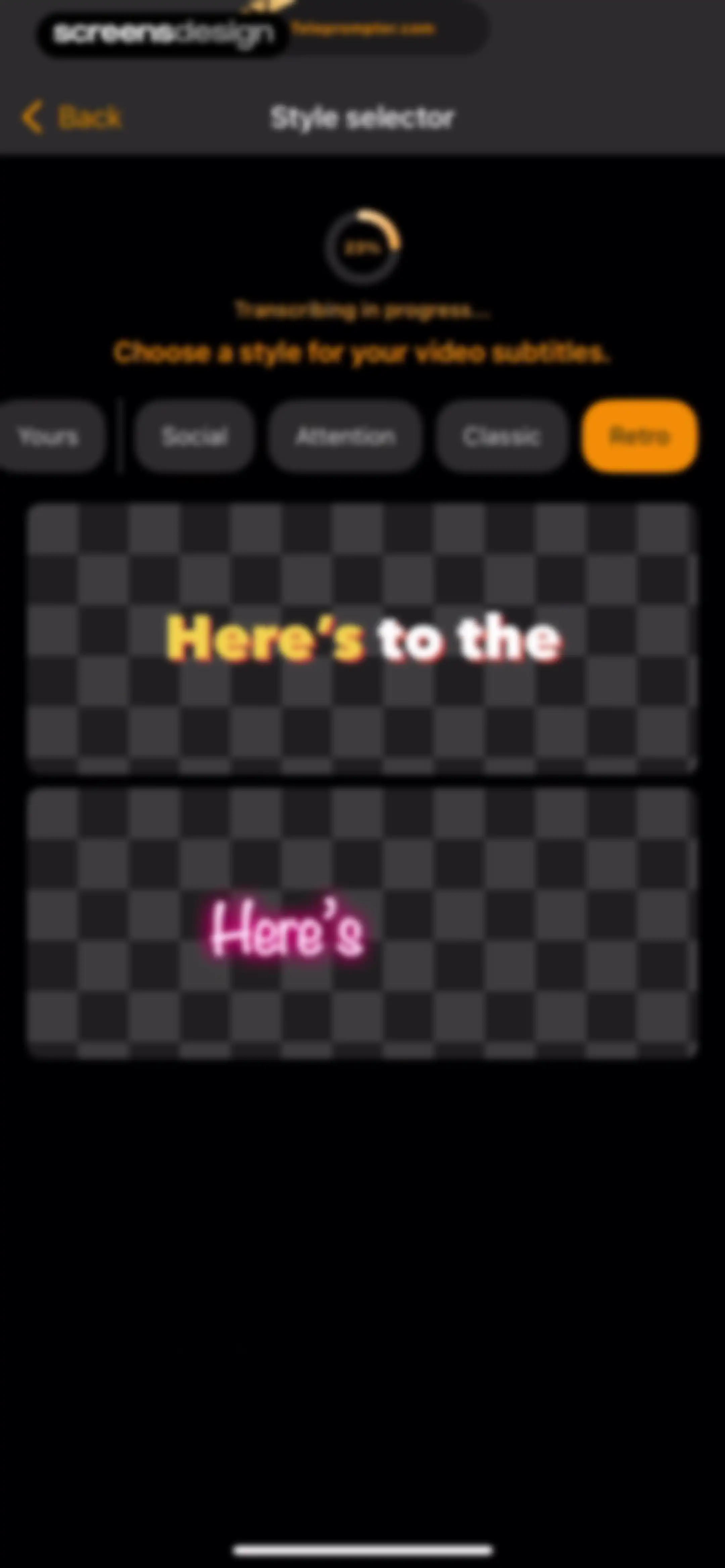Teleprompter.com screen 50