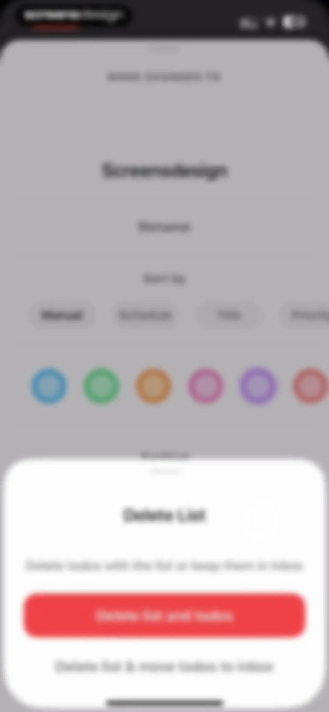Amie - Todos, calendar screen 65