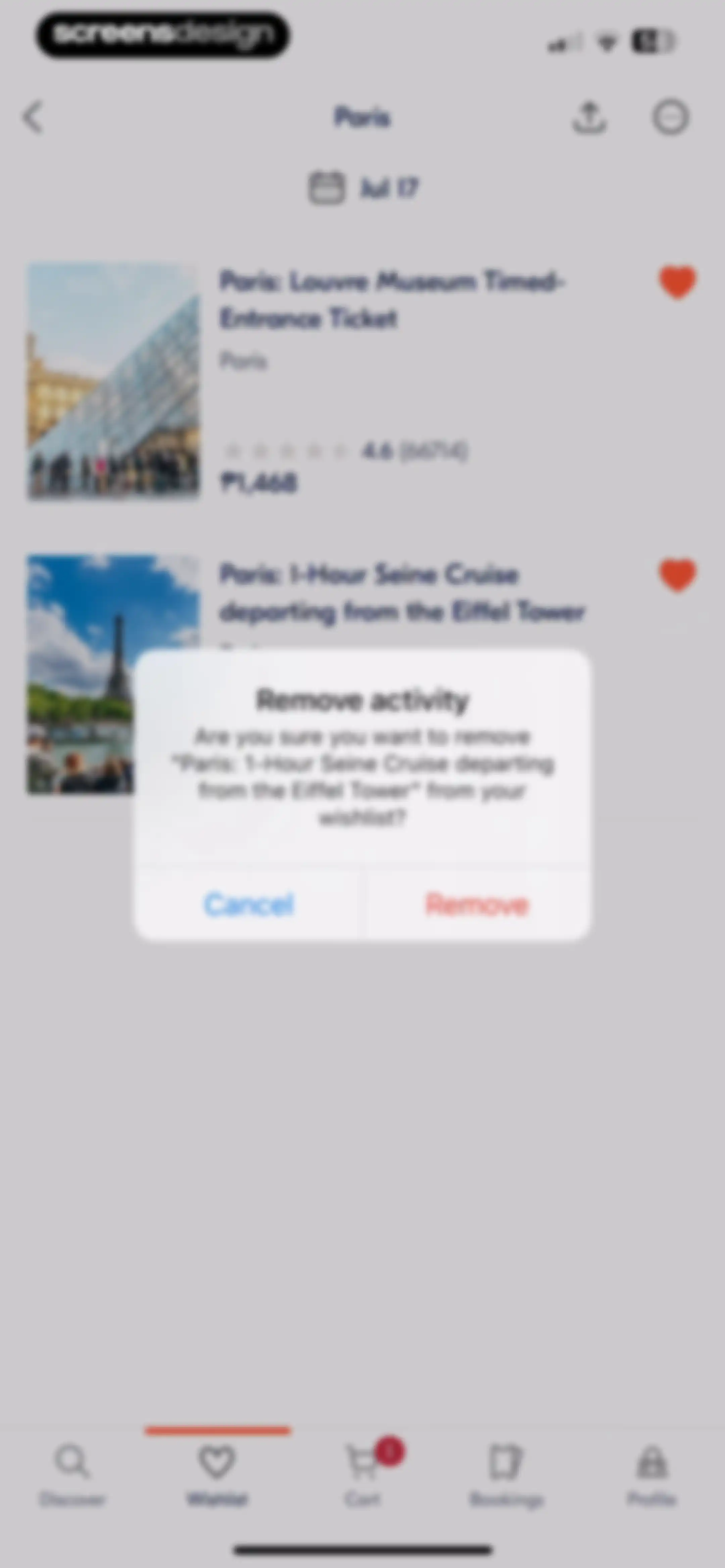 GetYourGuide: Plan & Book screen 87