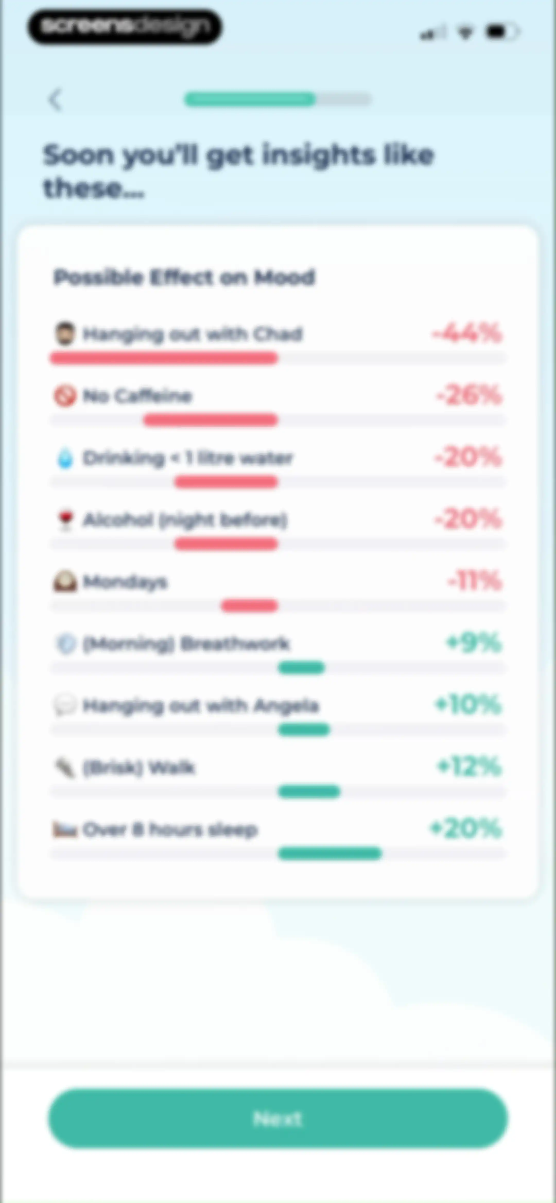 Bearable - Symptom Tracker screen 20