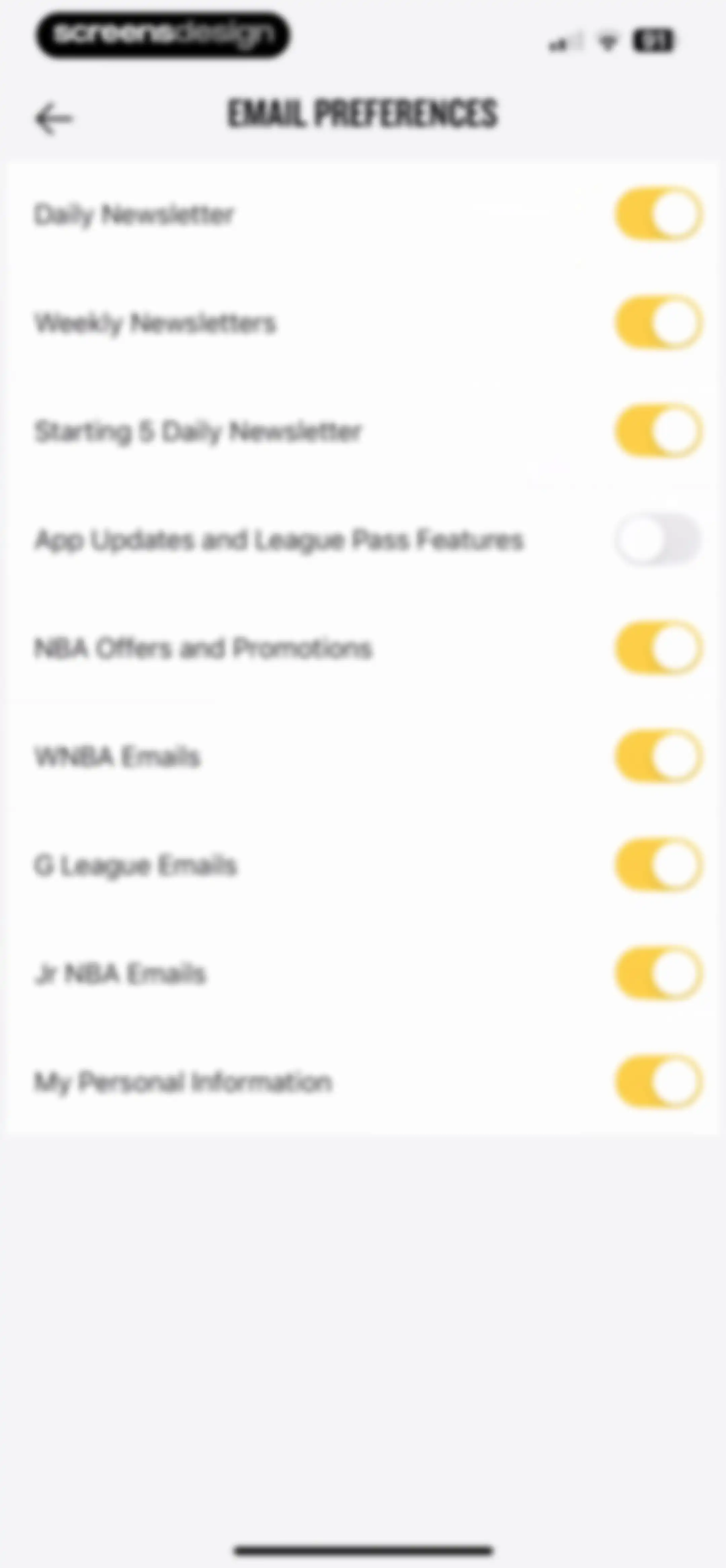 NBA: Live Games & Scores screen 110