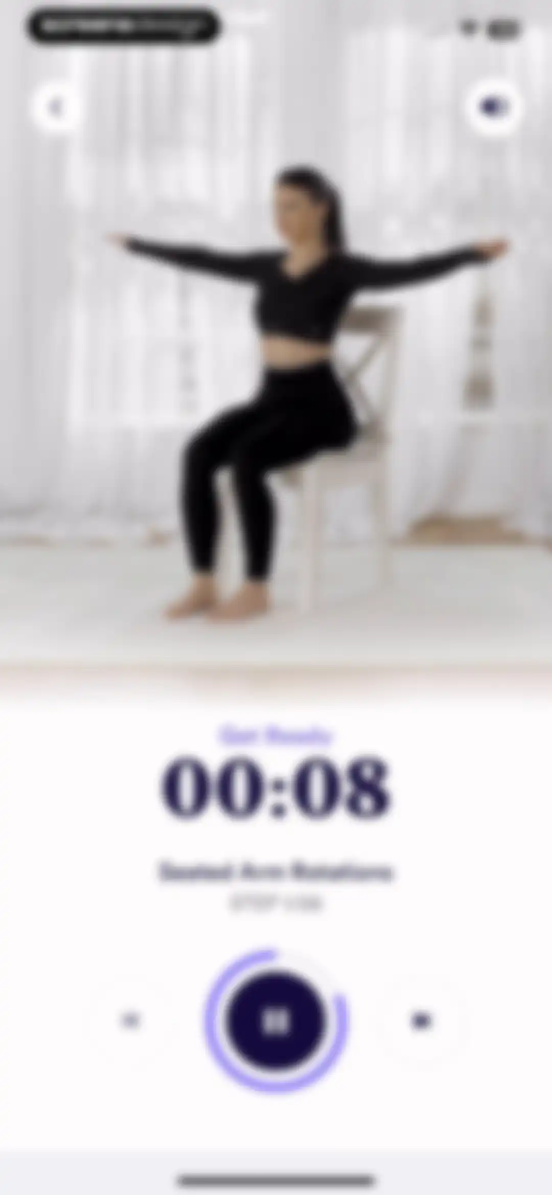 Light: Chair Yoga Plan screen 40