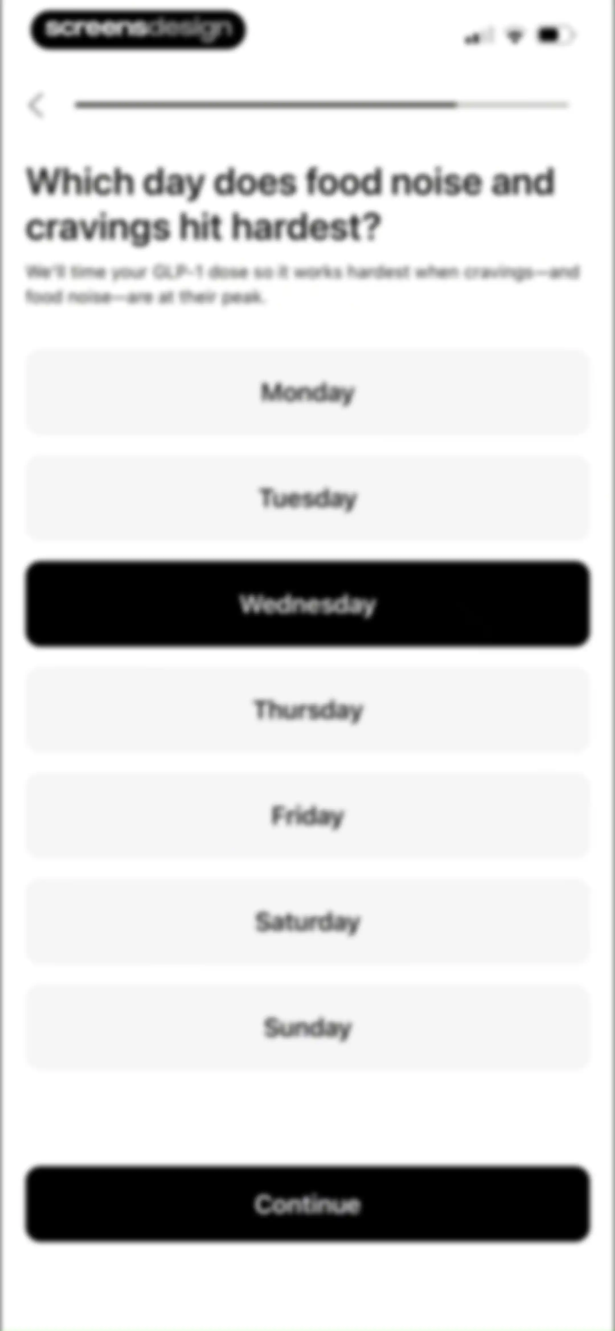 MeAgain: GLP-1 Tracker App screen 25