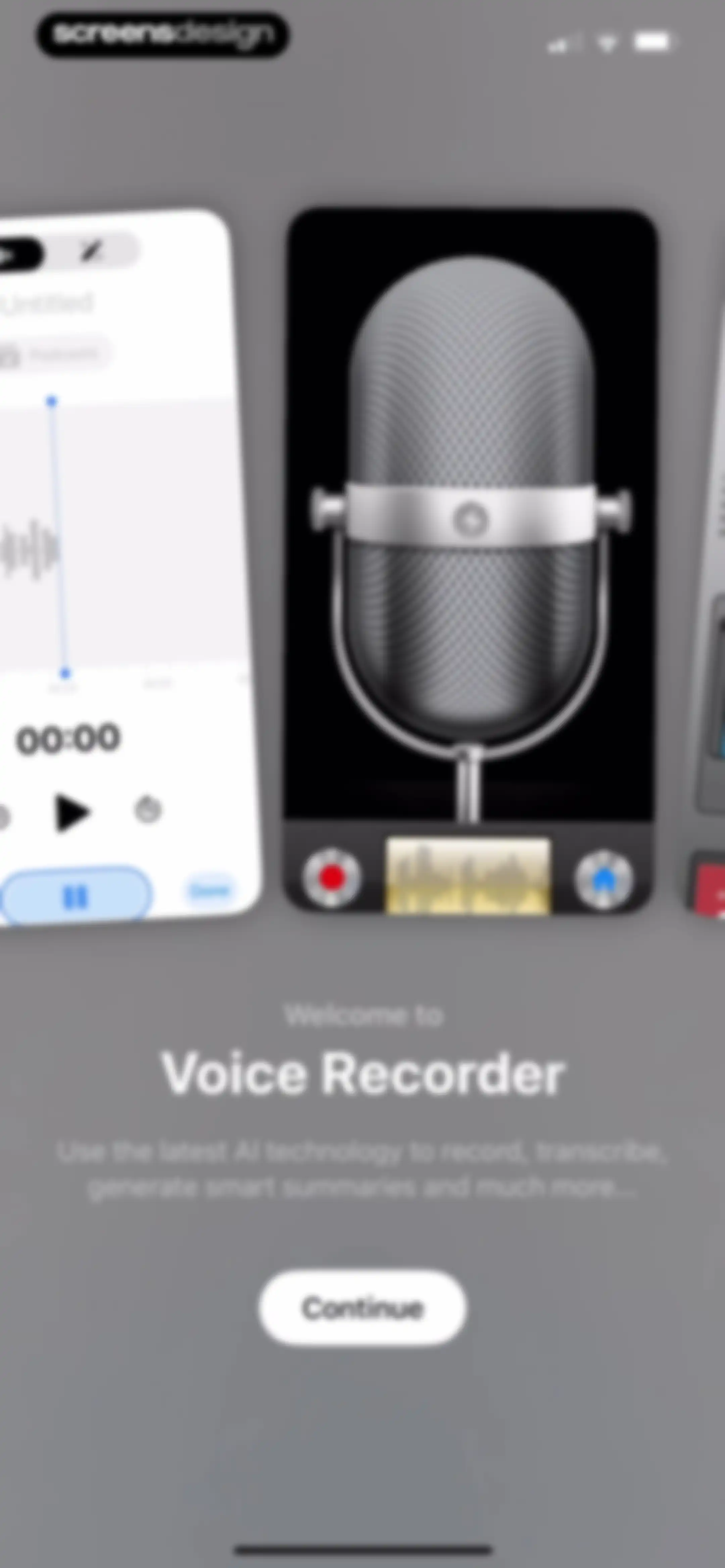 Voice Recorder & Audio Editor screen 1