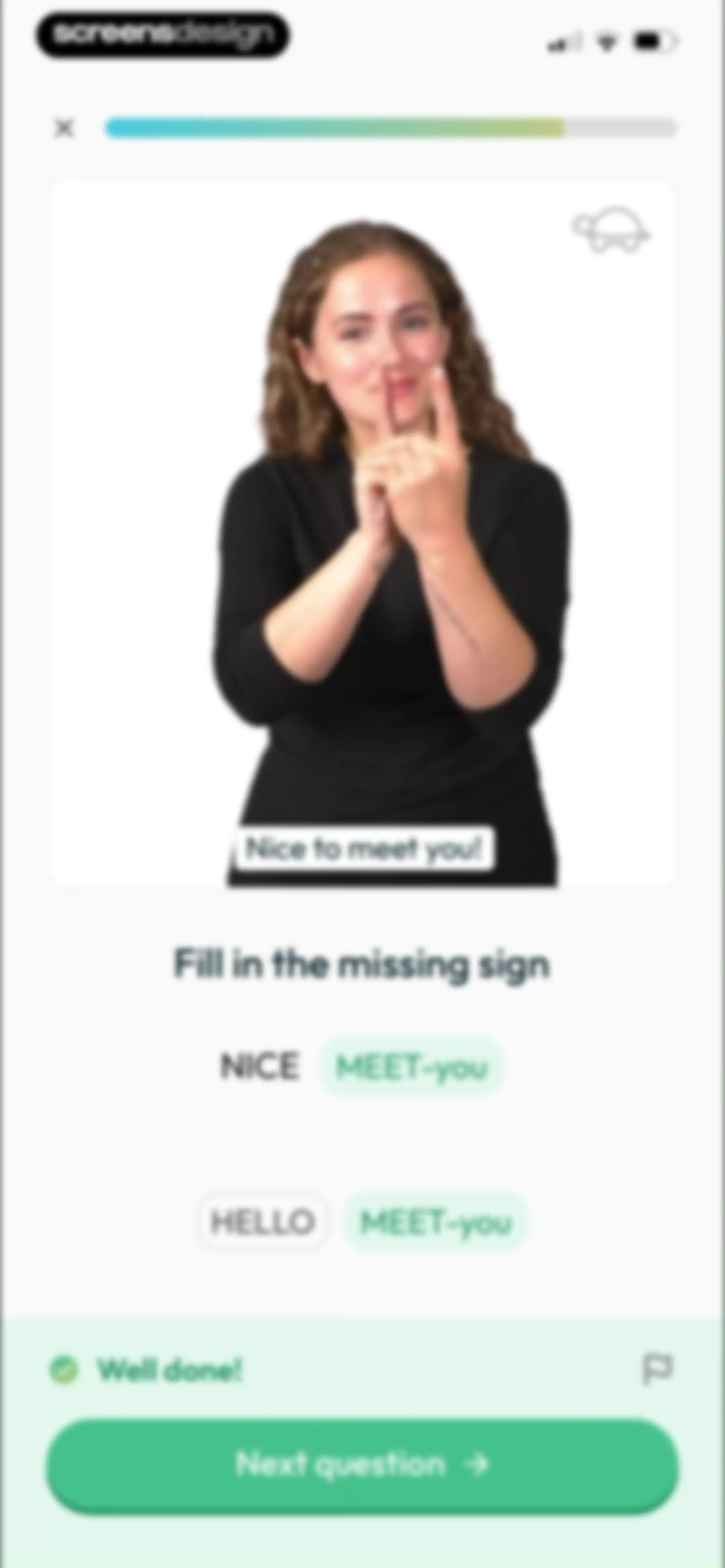 ASL Bloom - Sign Language screen 42