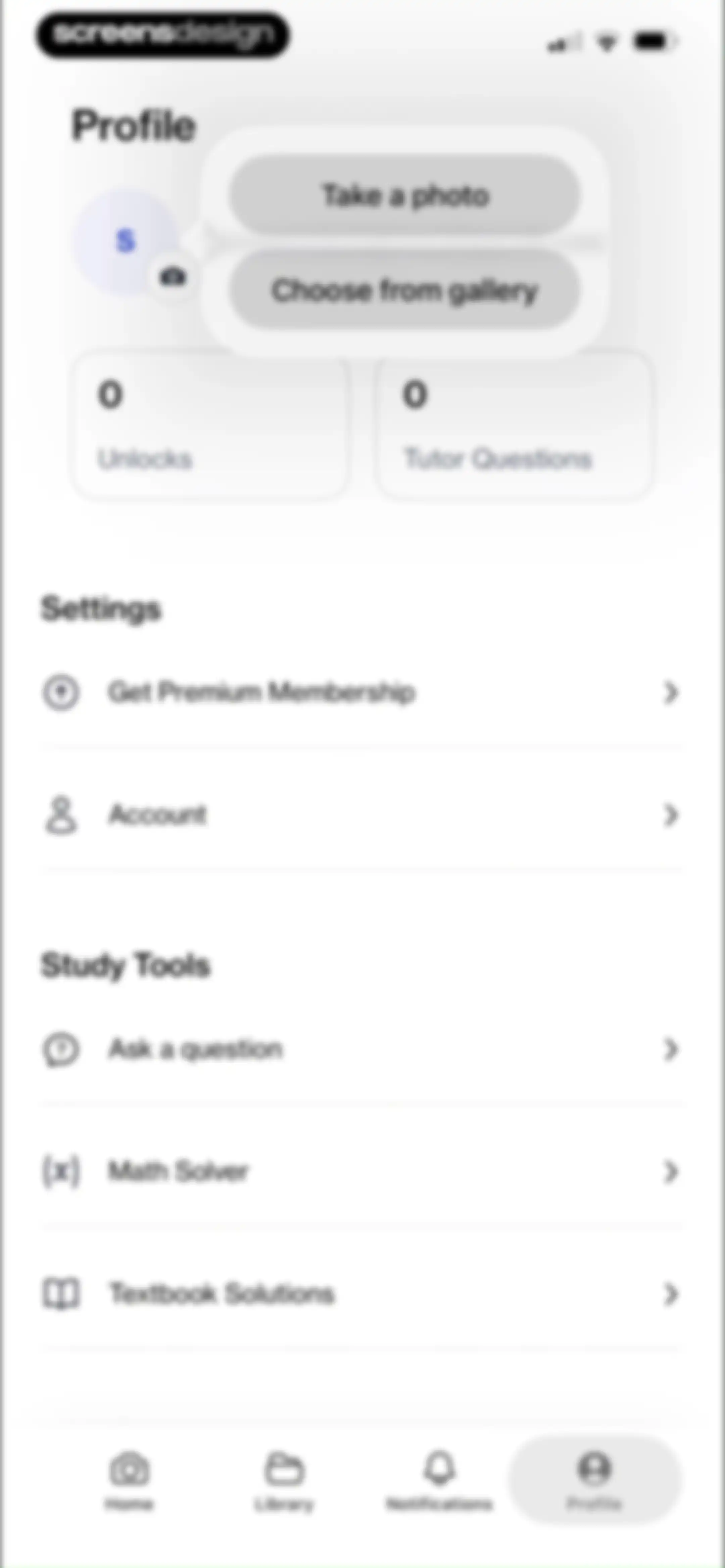 Course Hero: AI Homework Help screen 69