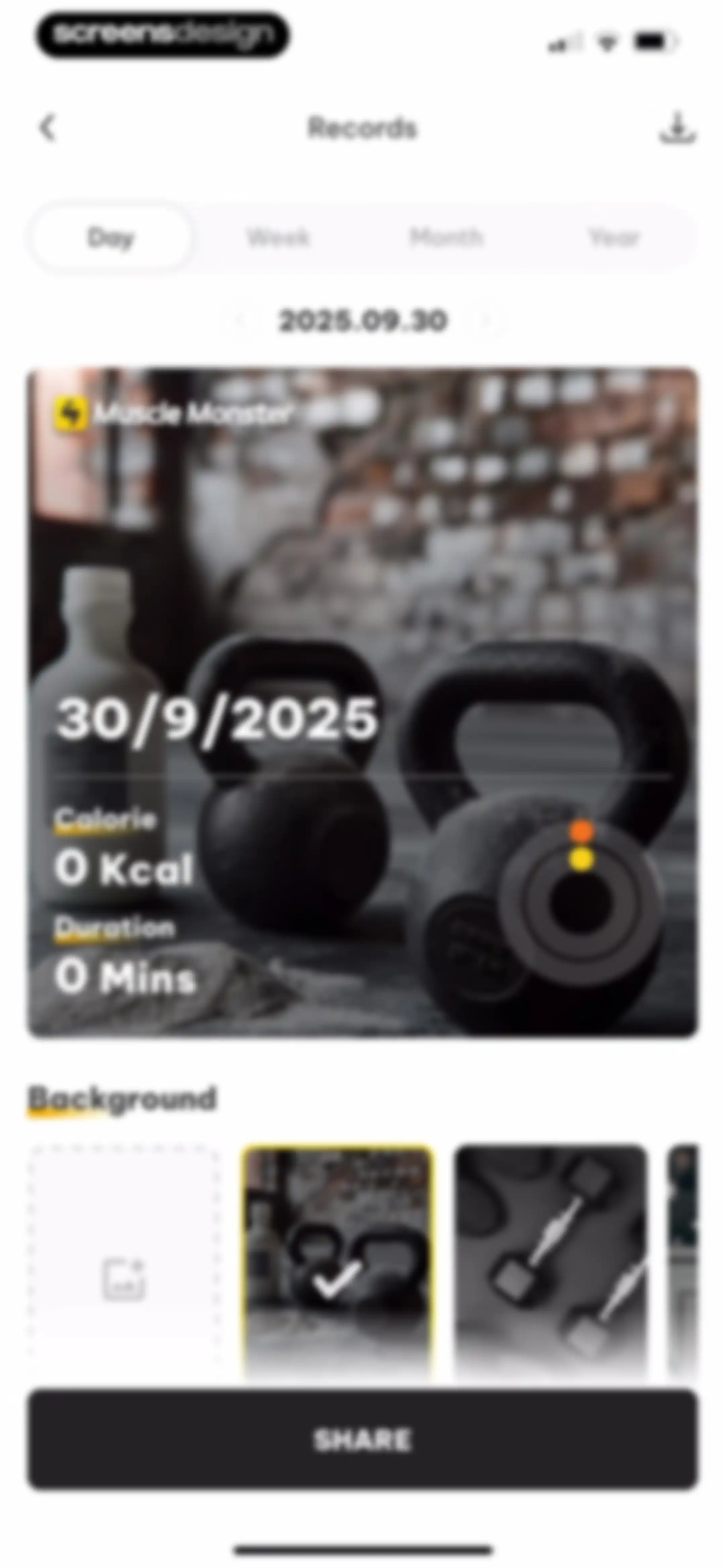 Muscle Monster Workout Planner screen 51
