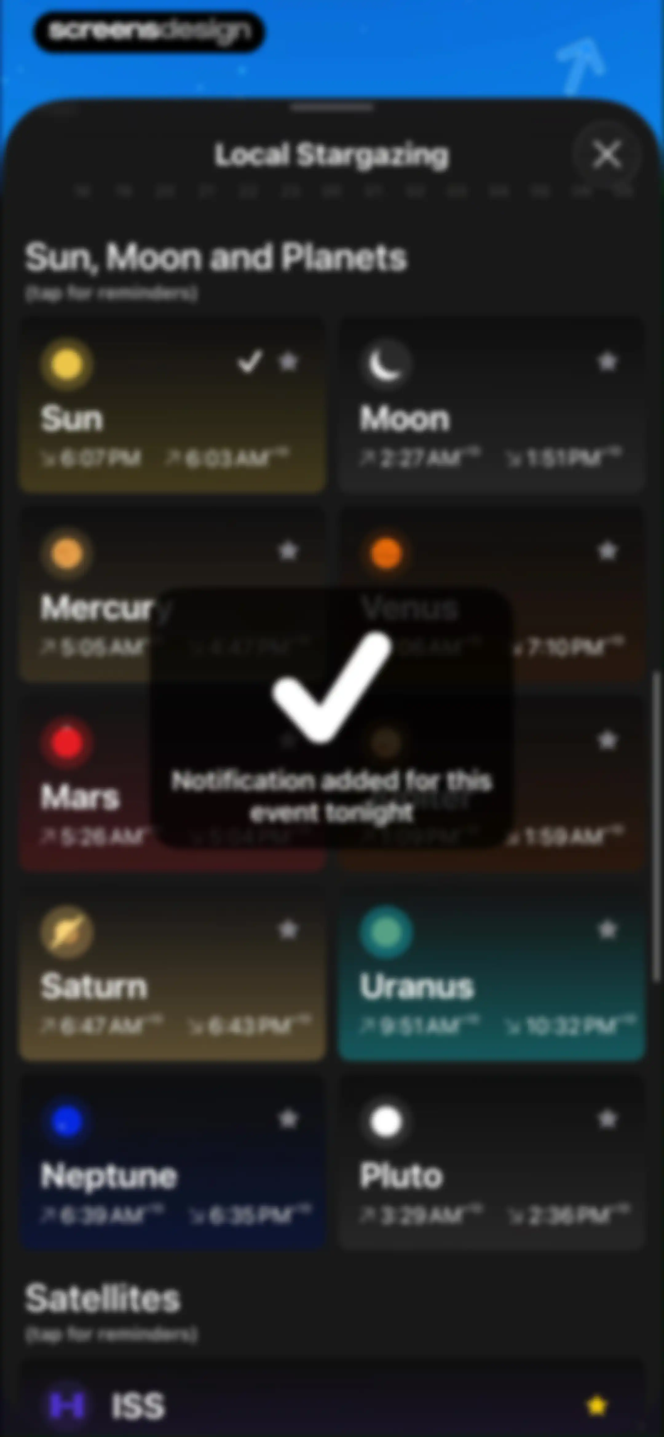 Night Sky screen 76
