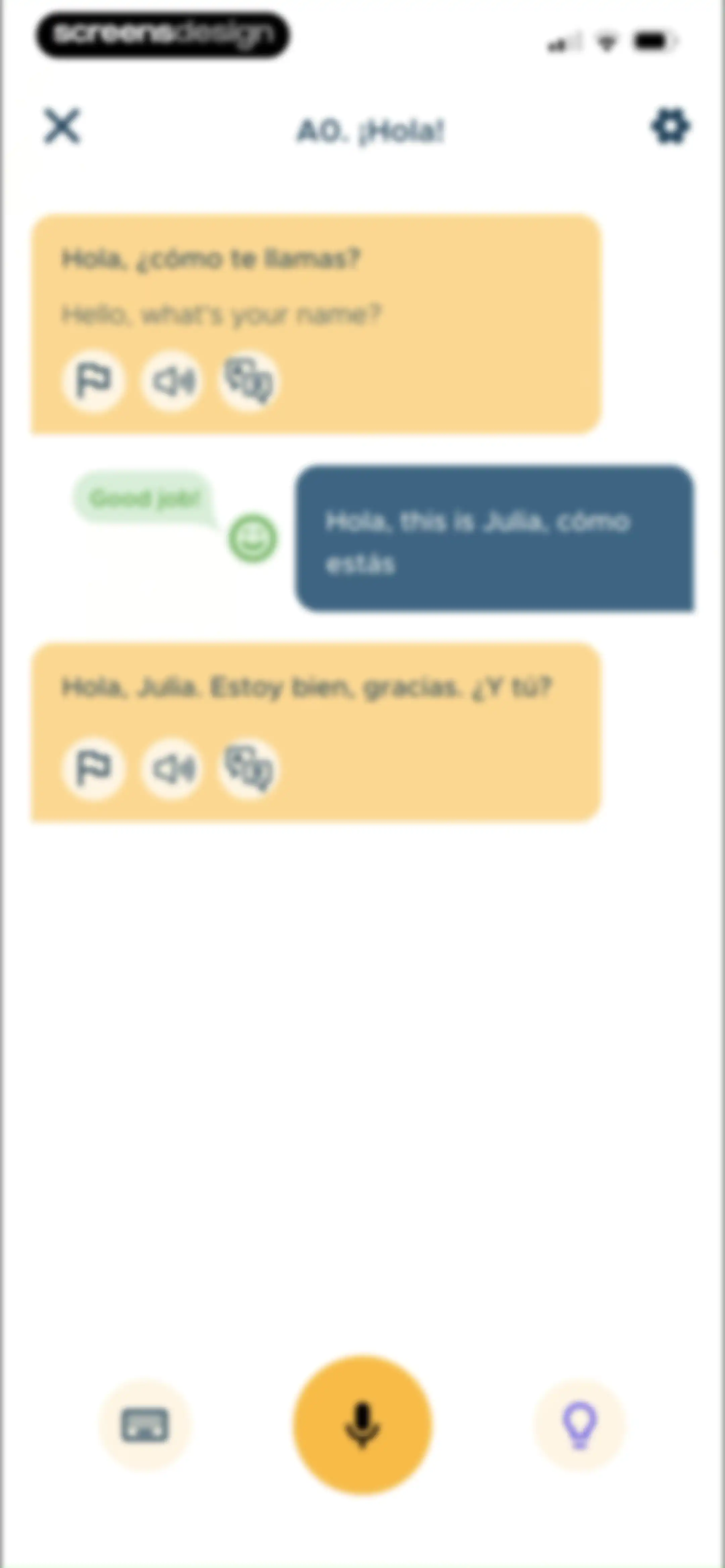 BeeSpeaker Learn English screen 86