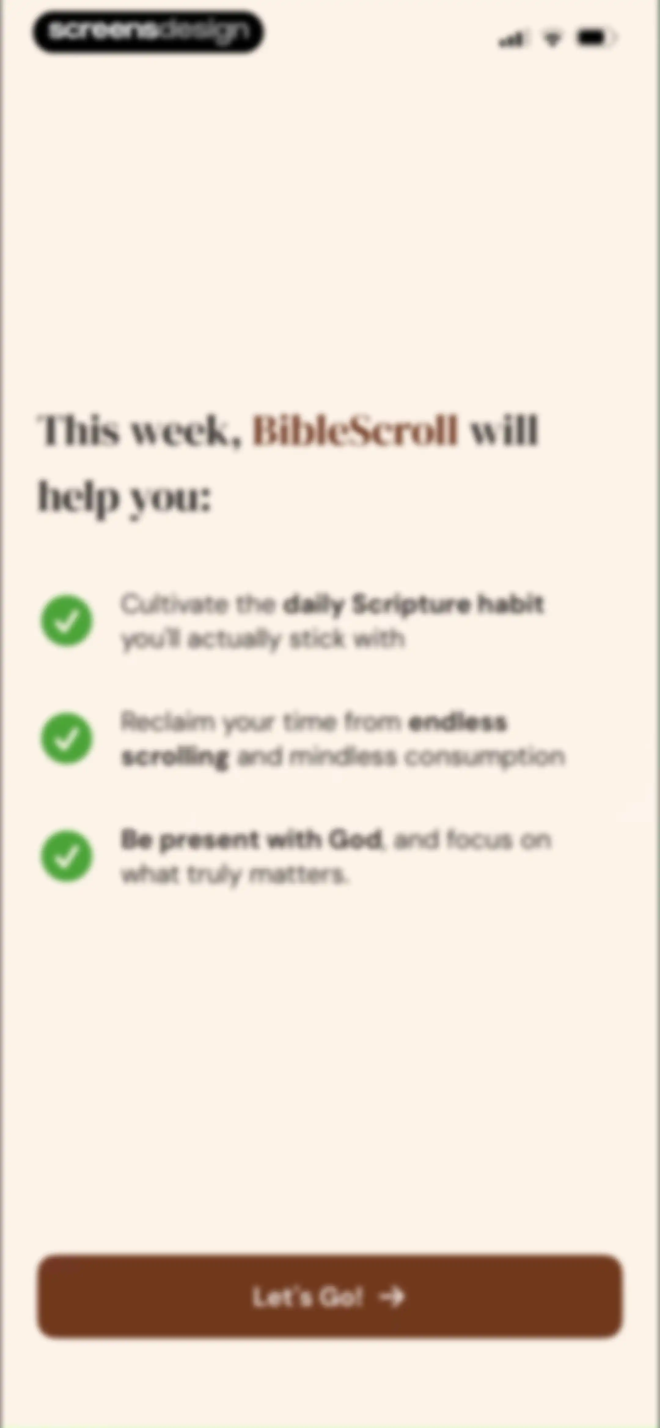 BibleScroll: Christian Focus screen 17
