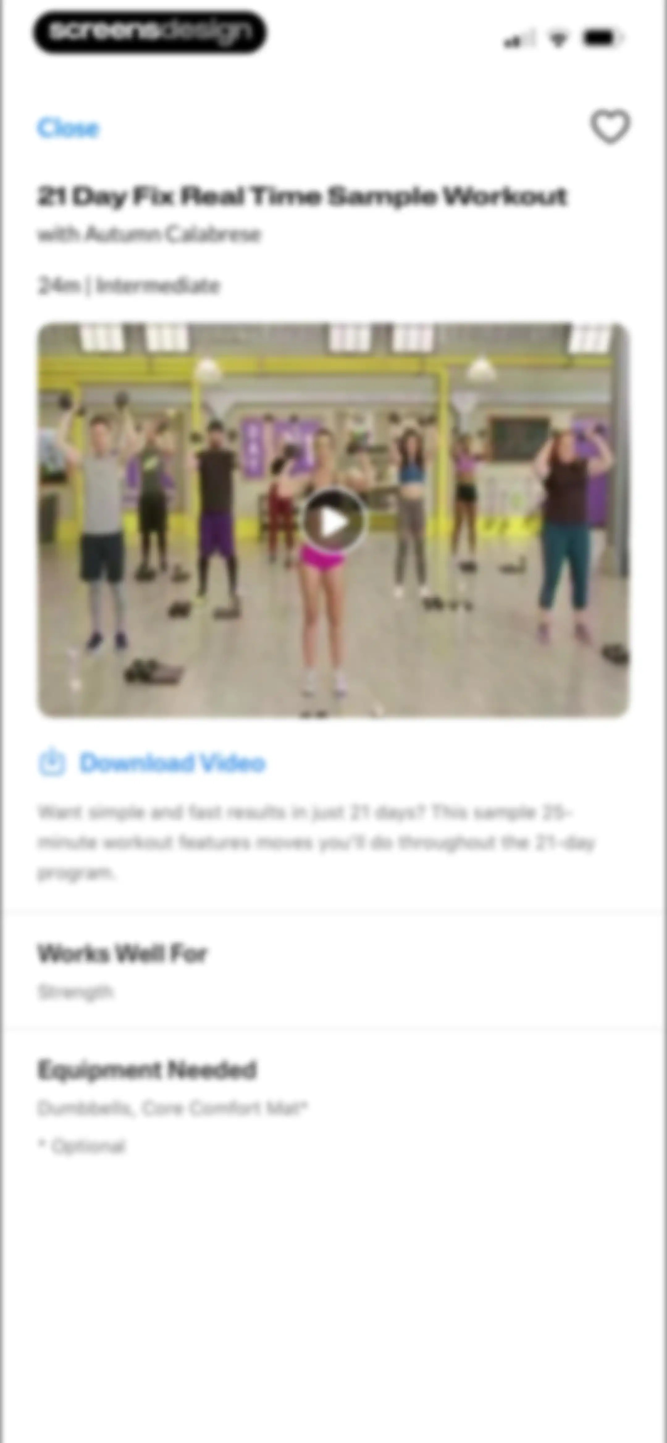BODi Home Fitness & Workouts screen 36