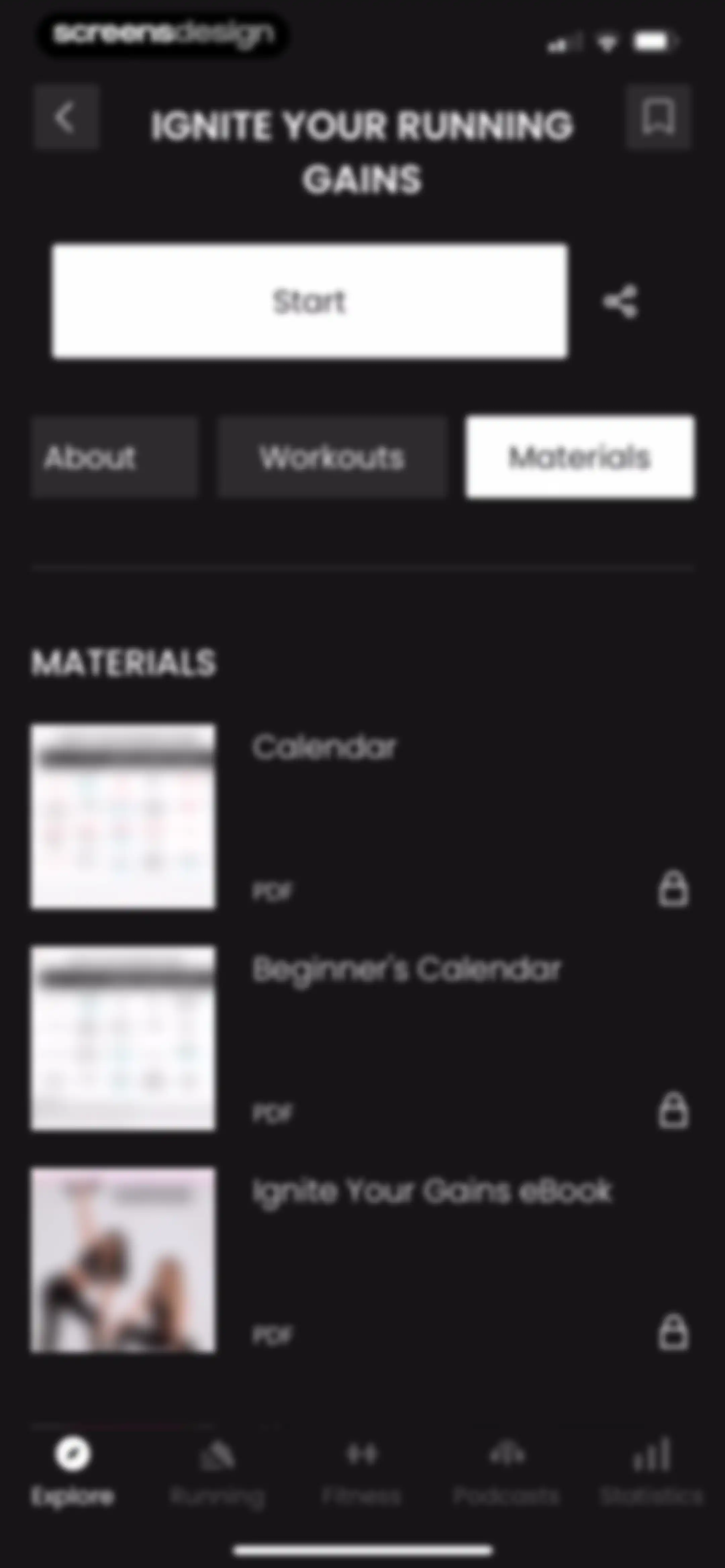 Made4 - Fitness & Running screen 49