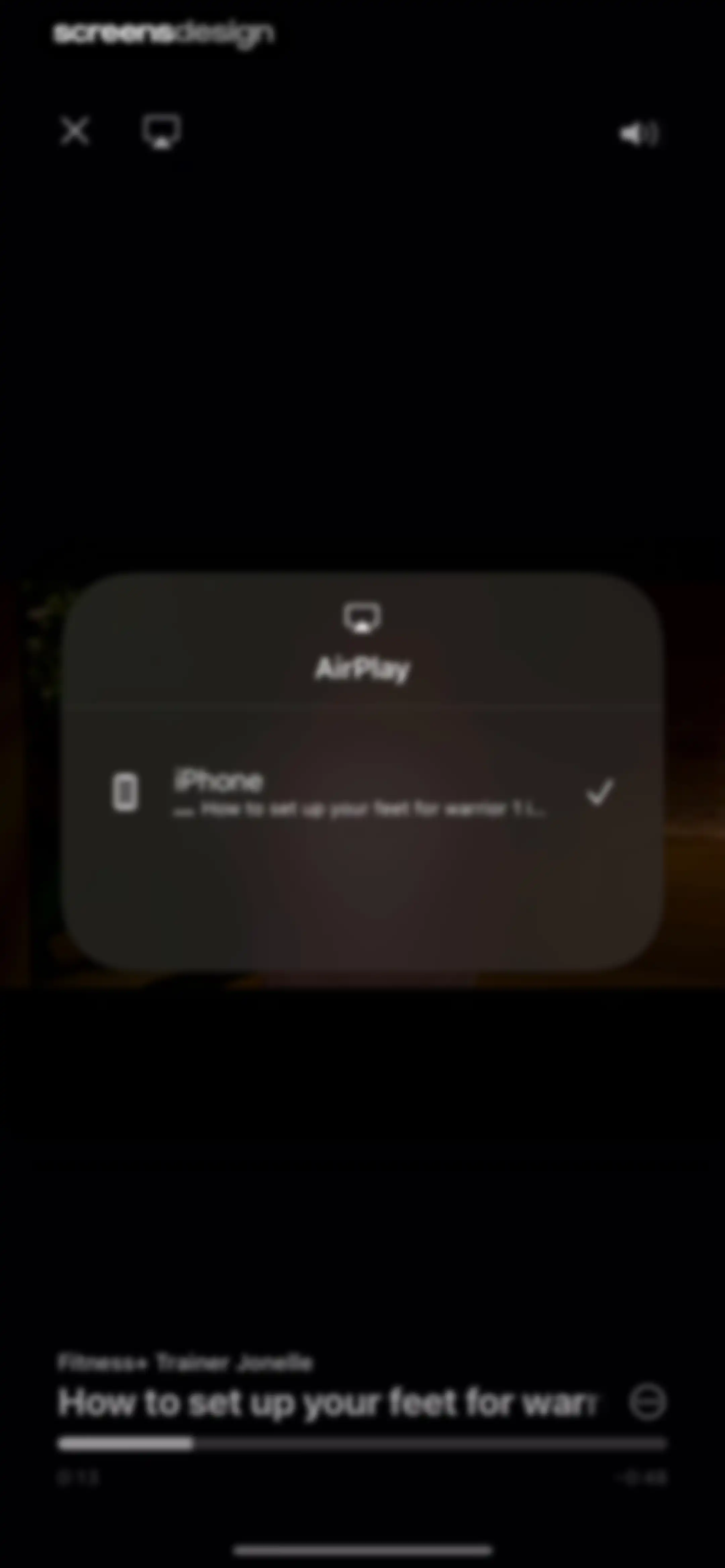 Apple Fitness screen 55