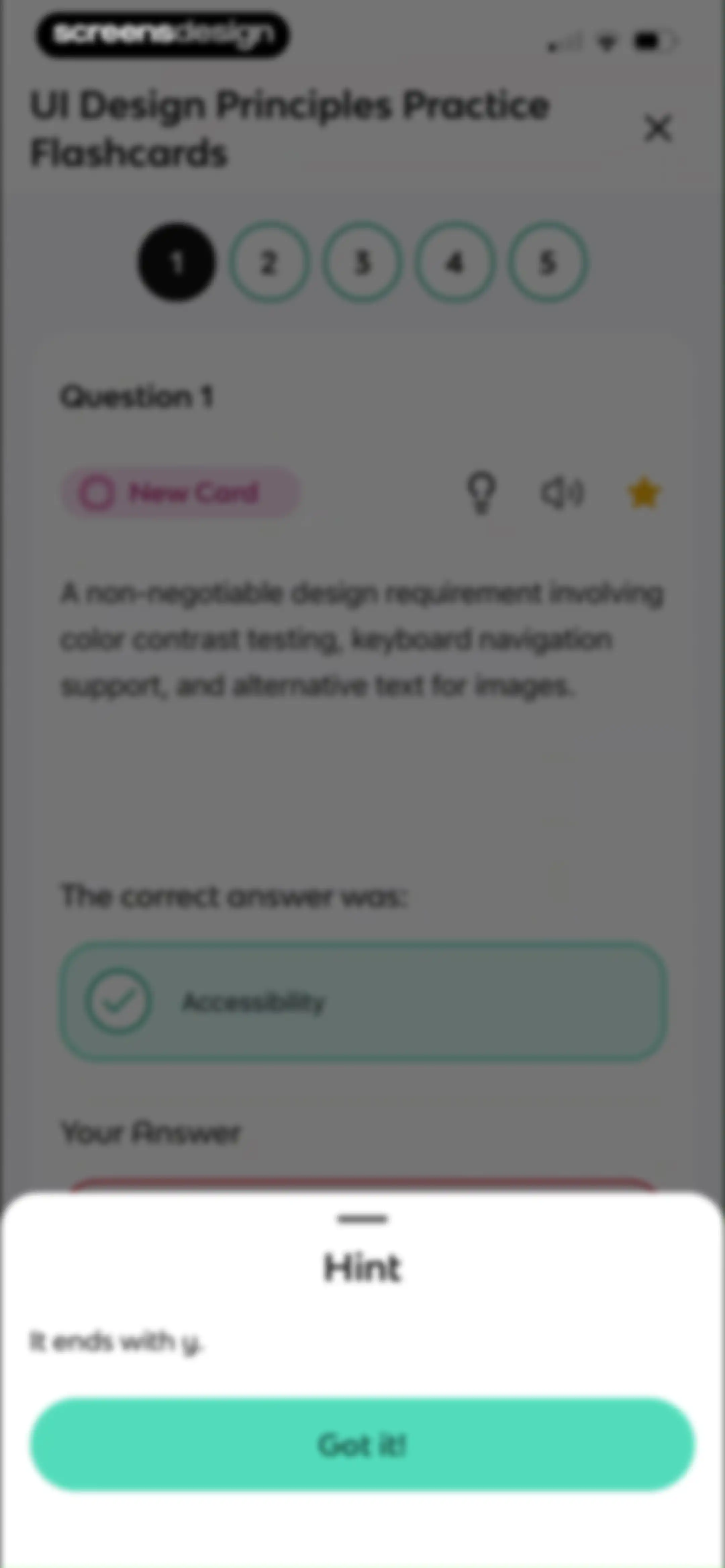 Knowt: AI Flashcards & Notes screen 84