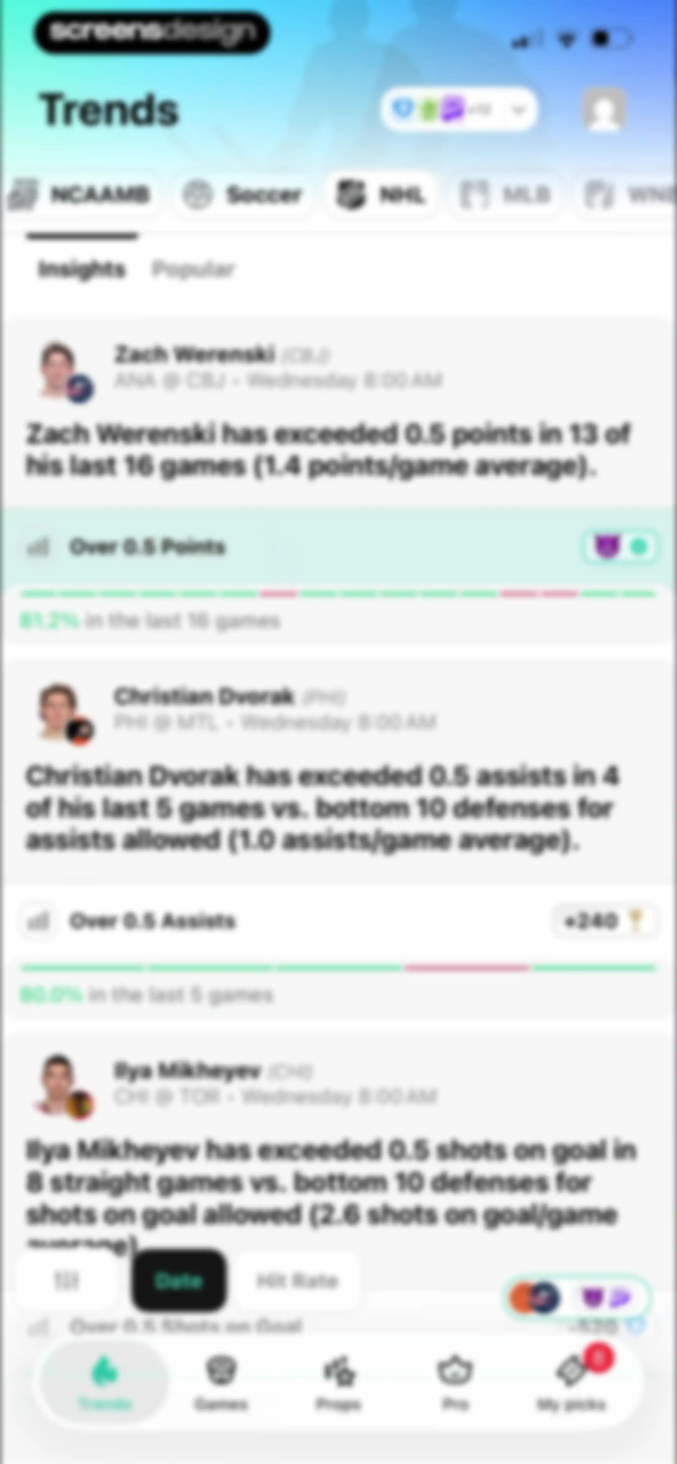 Outlier: Smart Sports Betting screen 46
