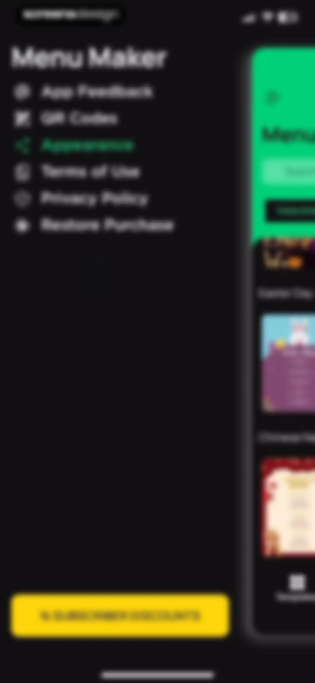 Menu Maker: Design Creator screen 57