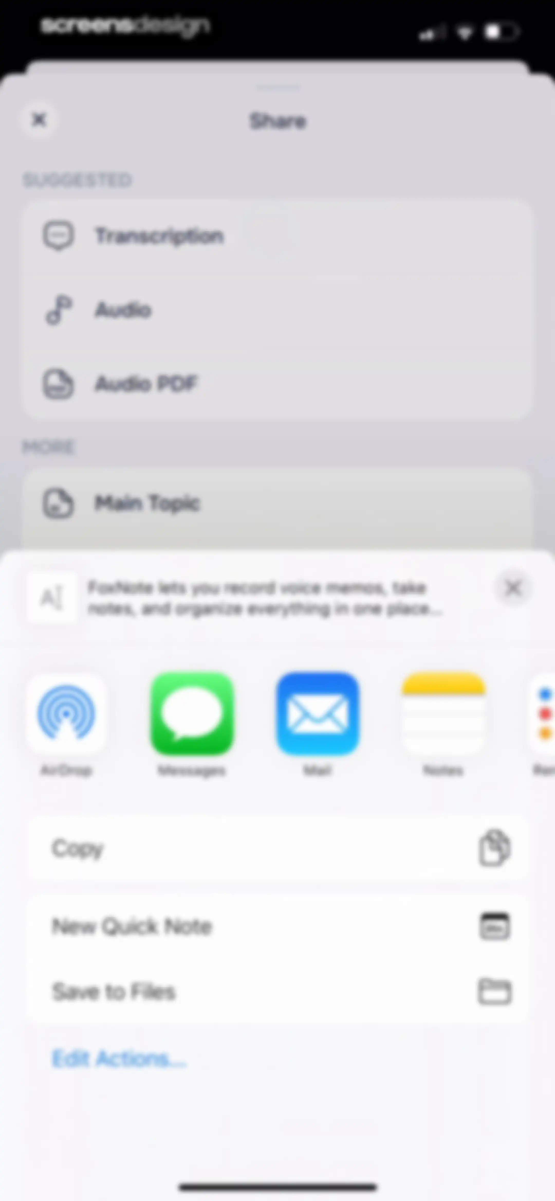 FoxNote - AI Note Taker screen 44