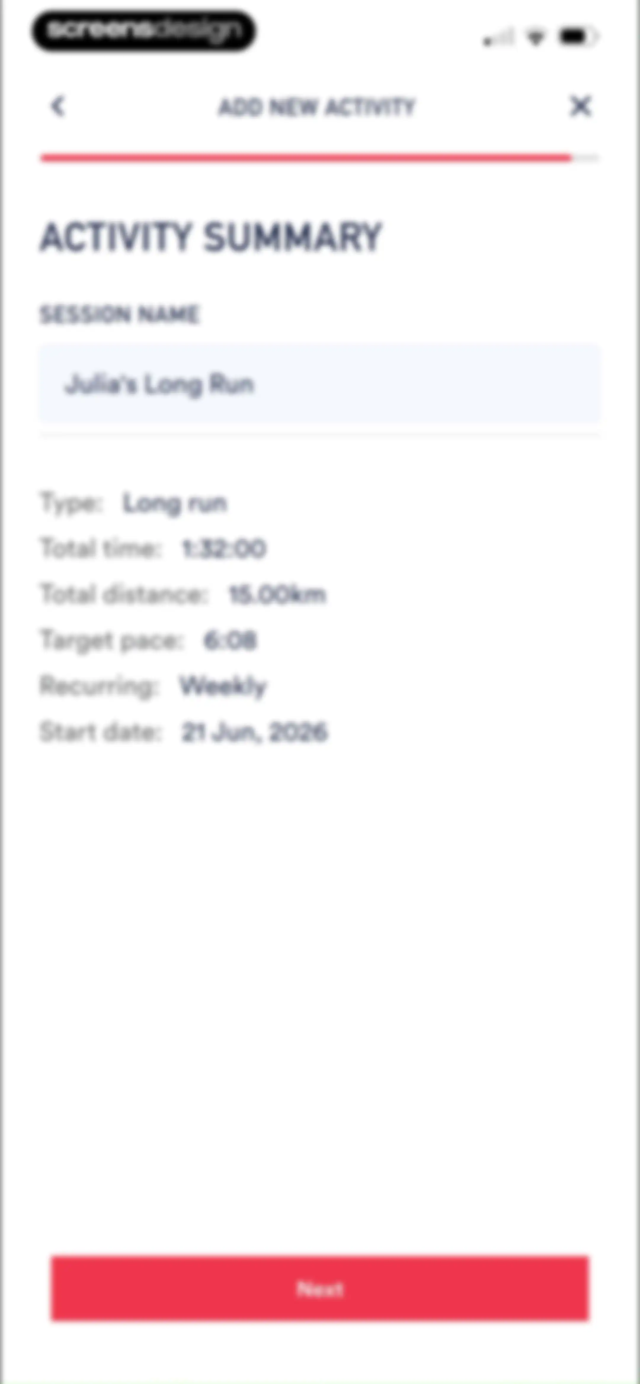 Coopah: The Run Coaching App screen 119