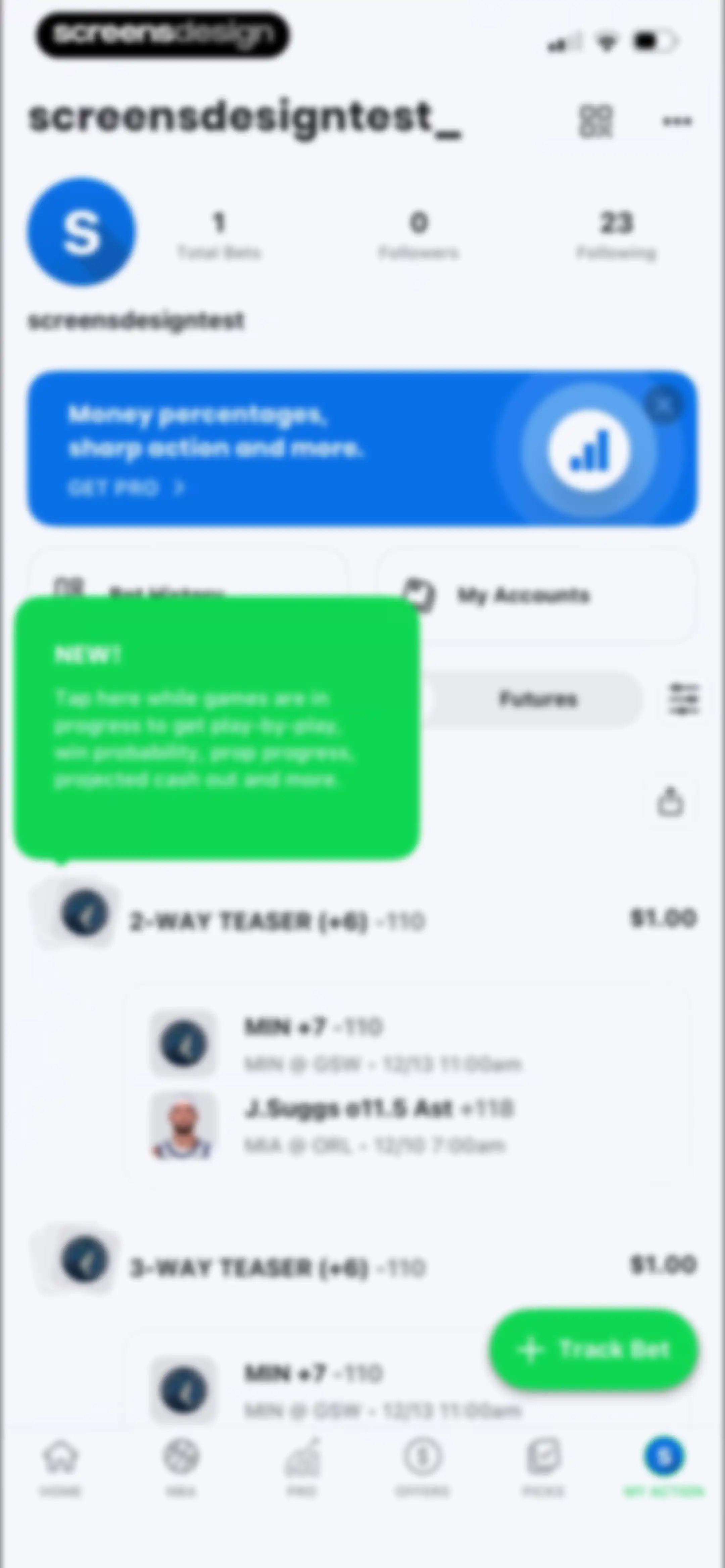 Action Network: Sports Betting screen 162