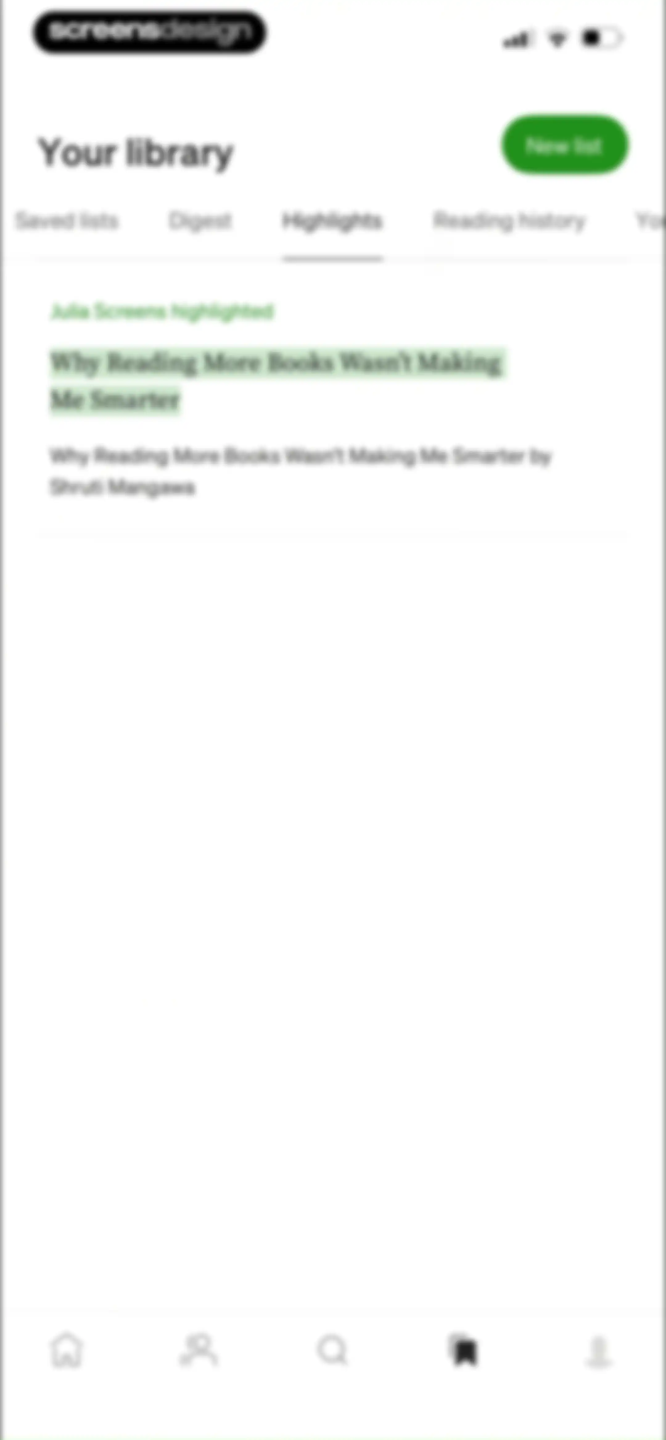 Medium: Read & Write Stories screen 100