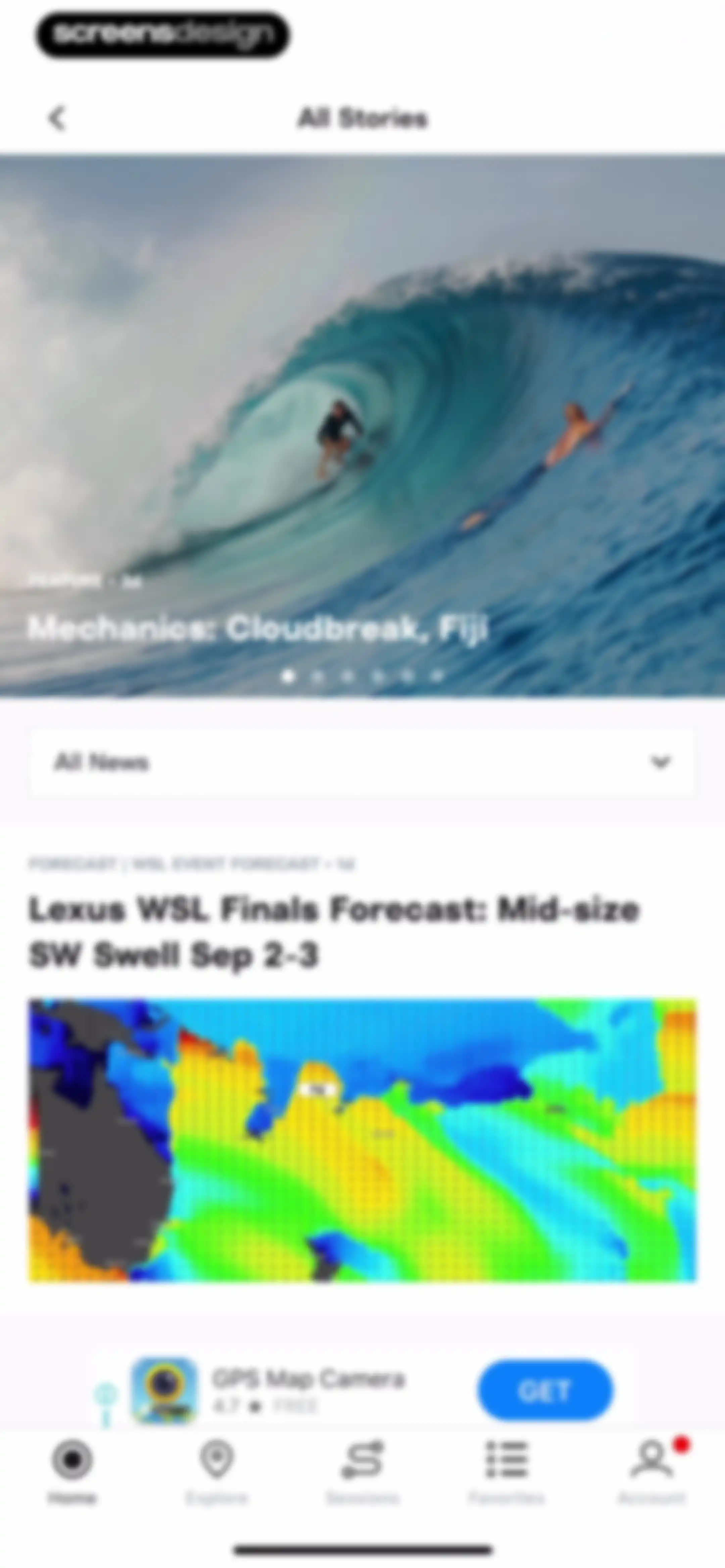 Surfline: Wave & Surf Reports screen 27