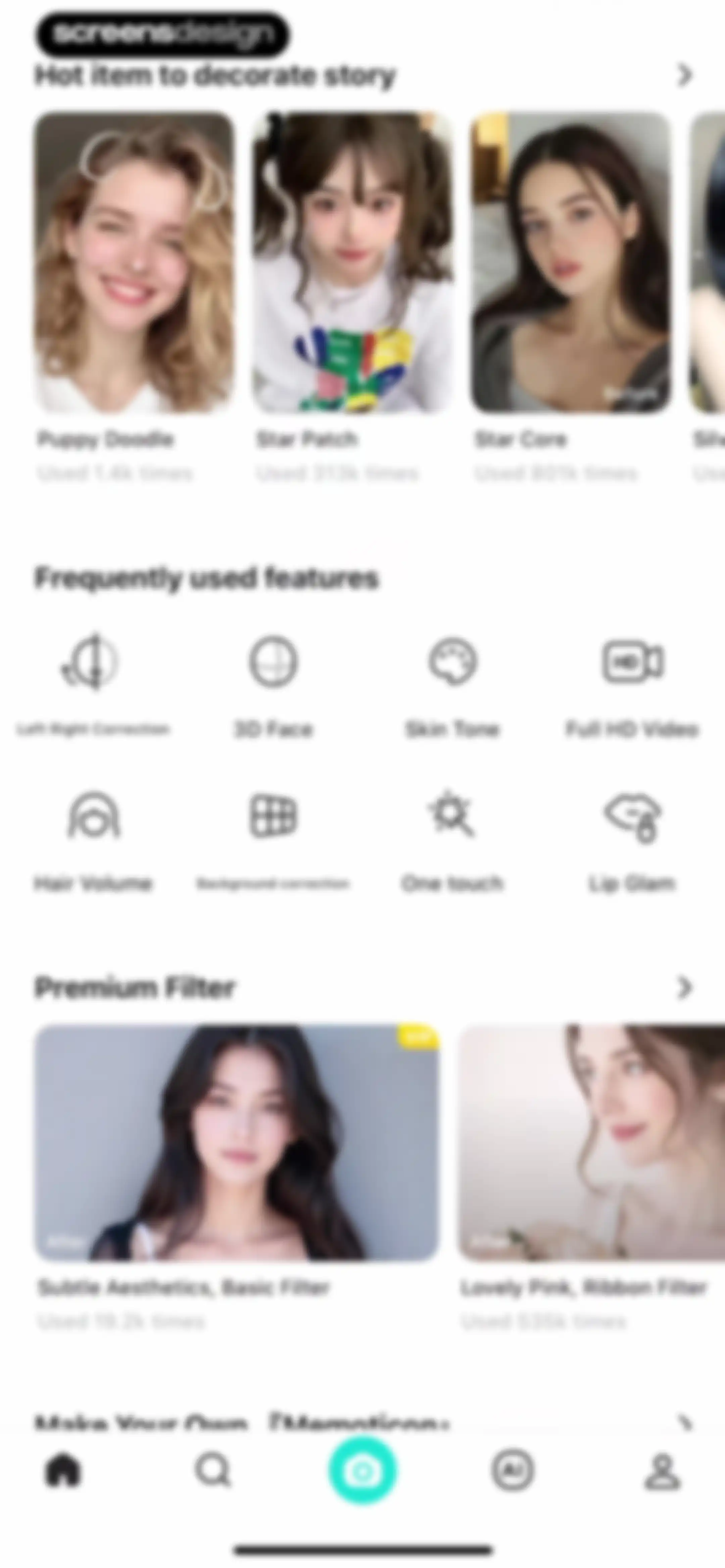 B612 AI Photo&Video Editor screen 141