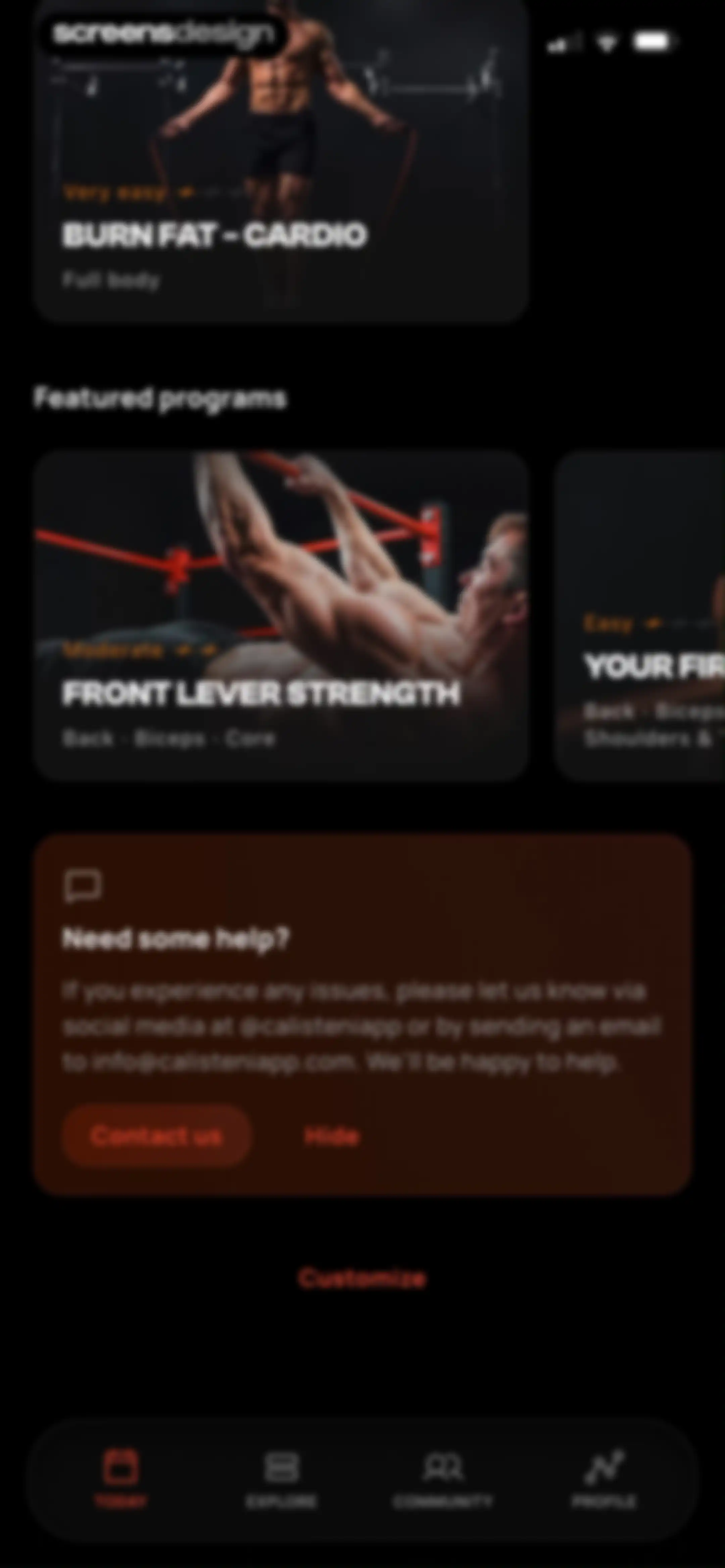 Calisteniapp: Fit & Strong screen 104