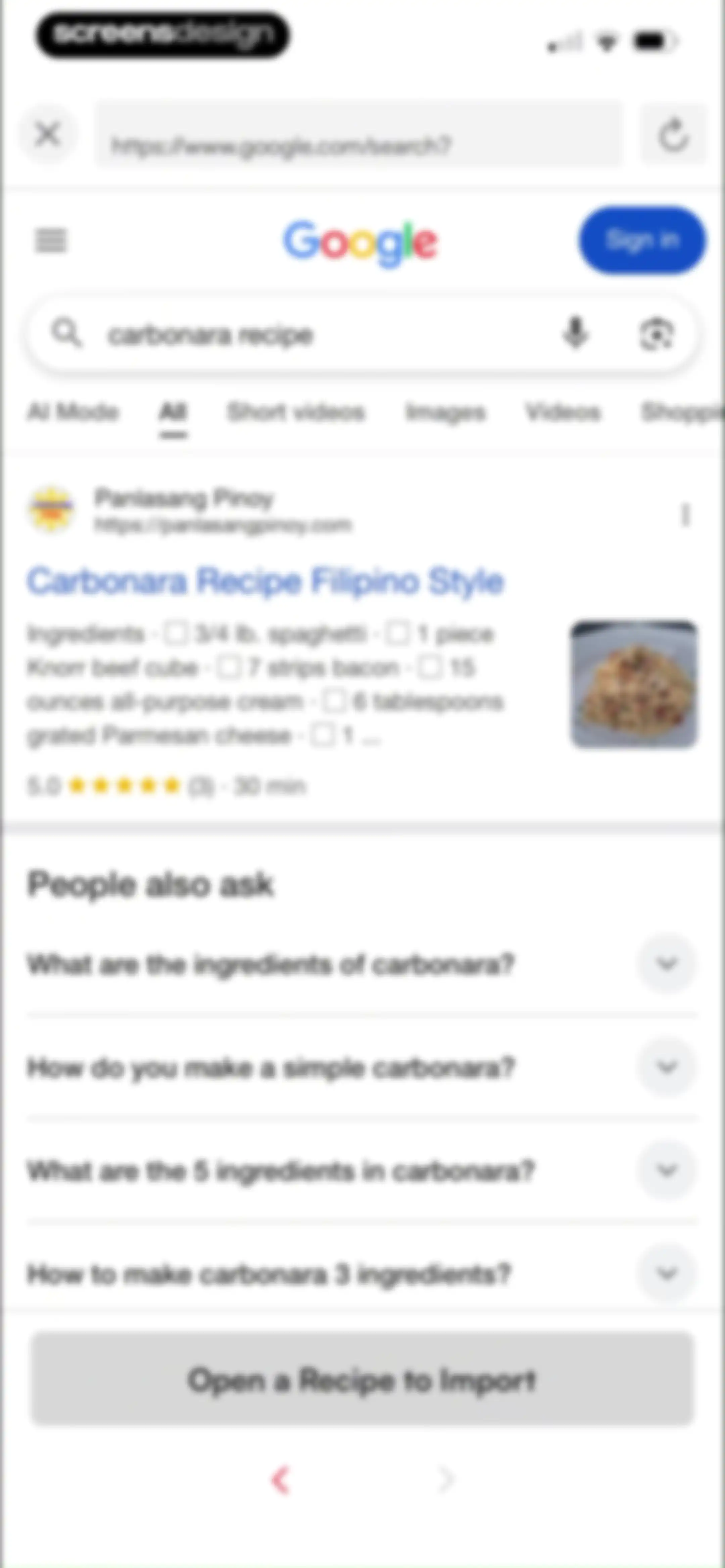 Osta: Save & Share Recipes screen 49
