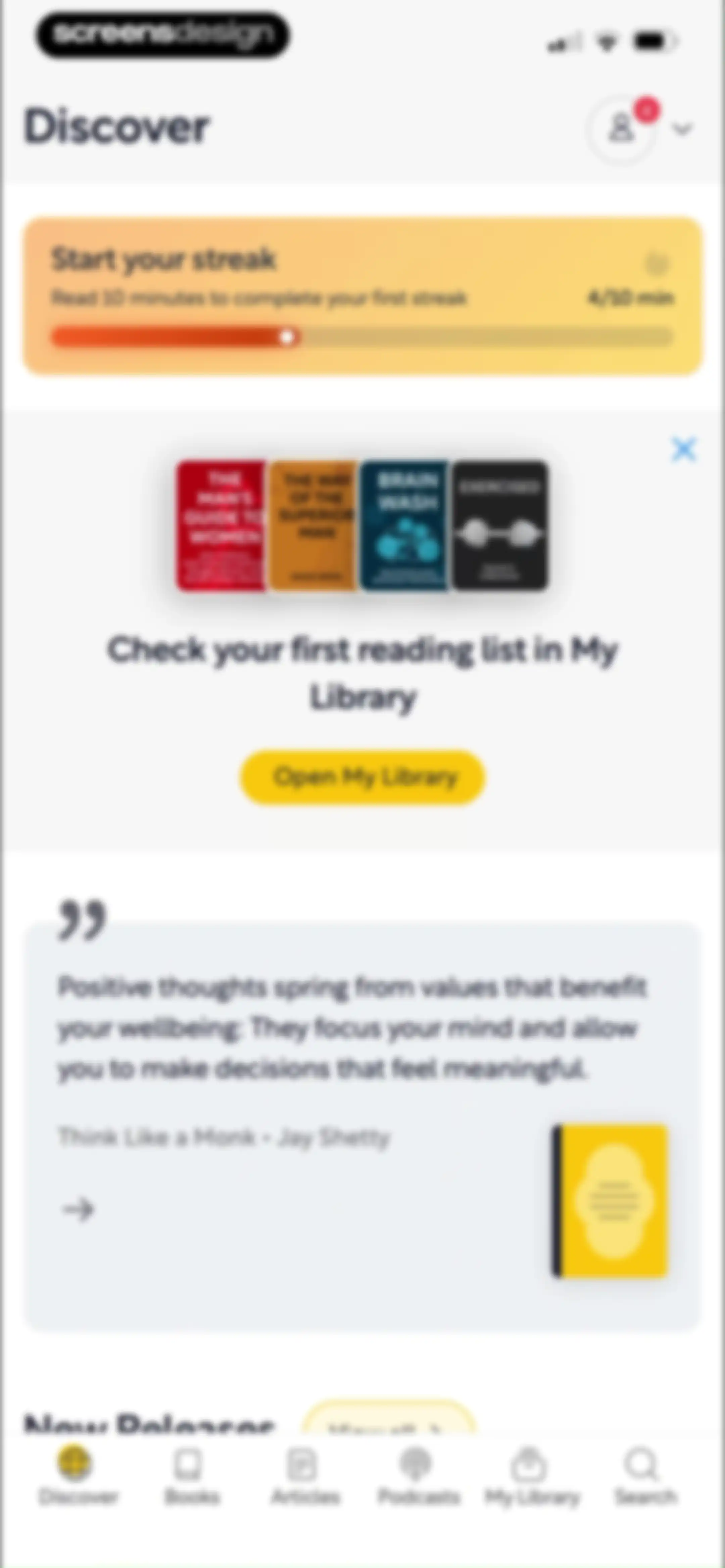 Shortform Daily Book Summaries screen 82