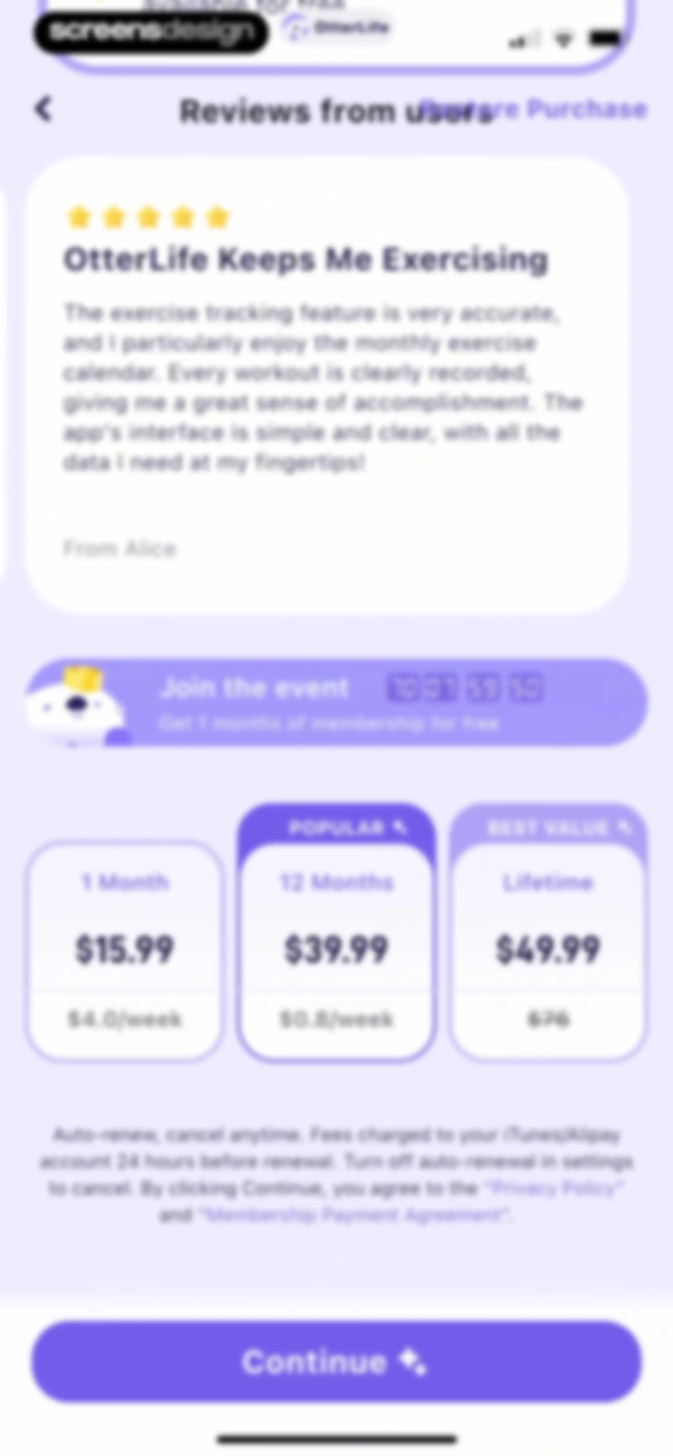 OtterLife: AI Health Tracker screen 40