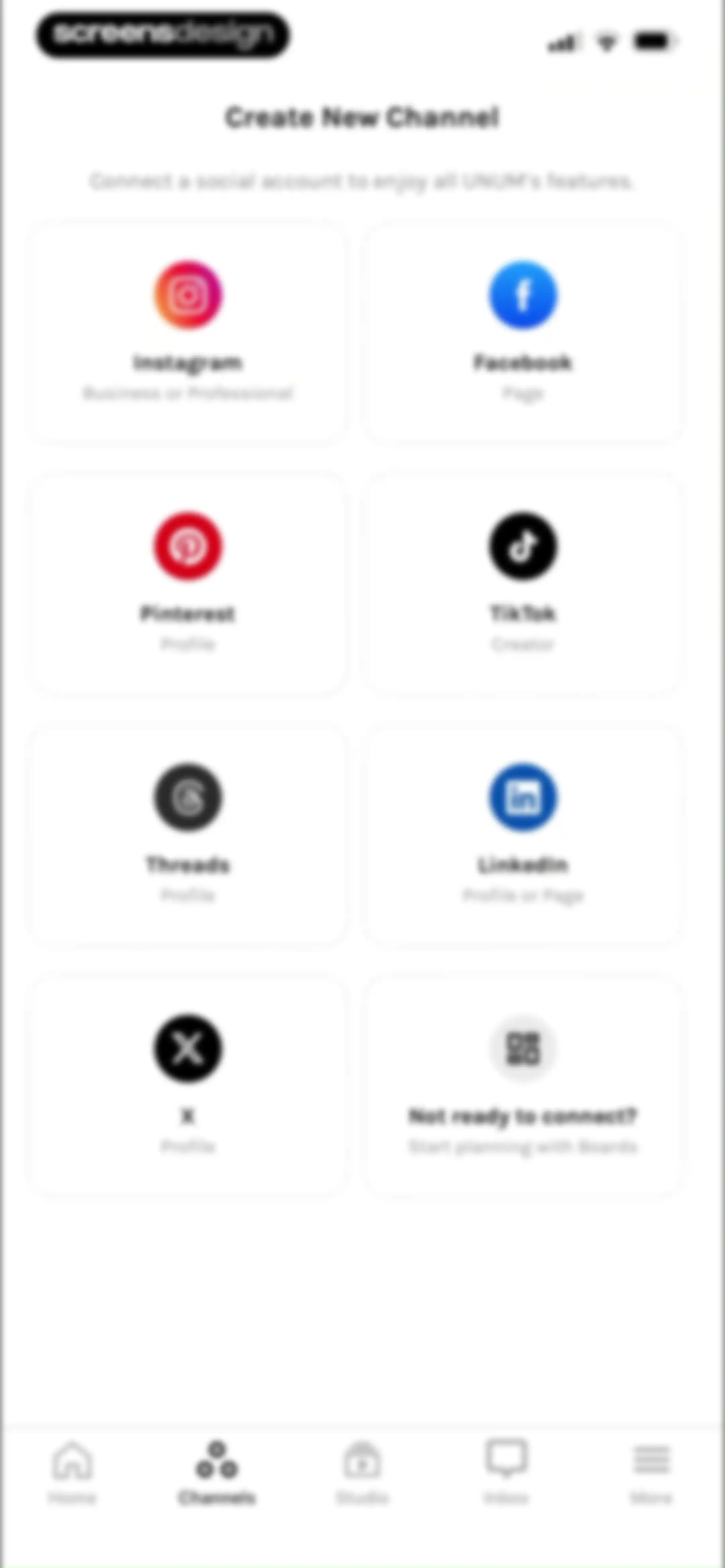 UNUM — Layout & Feed Preview screen 19