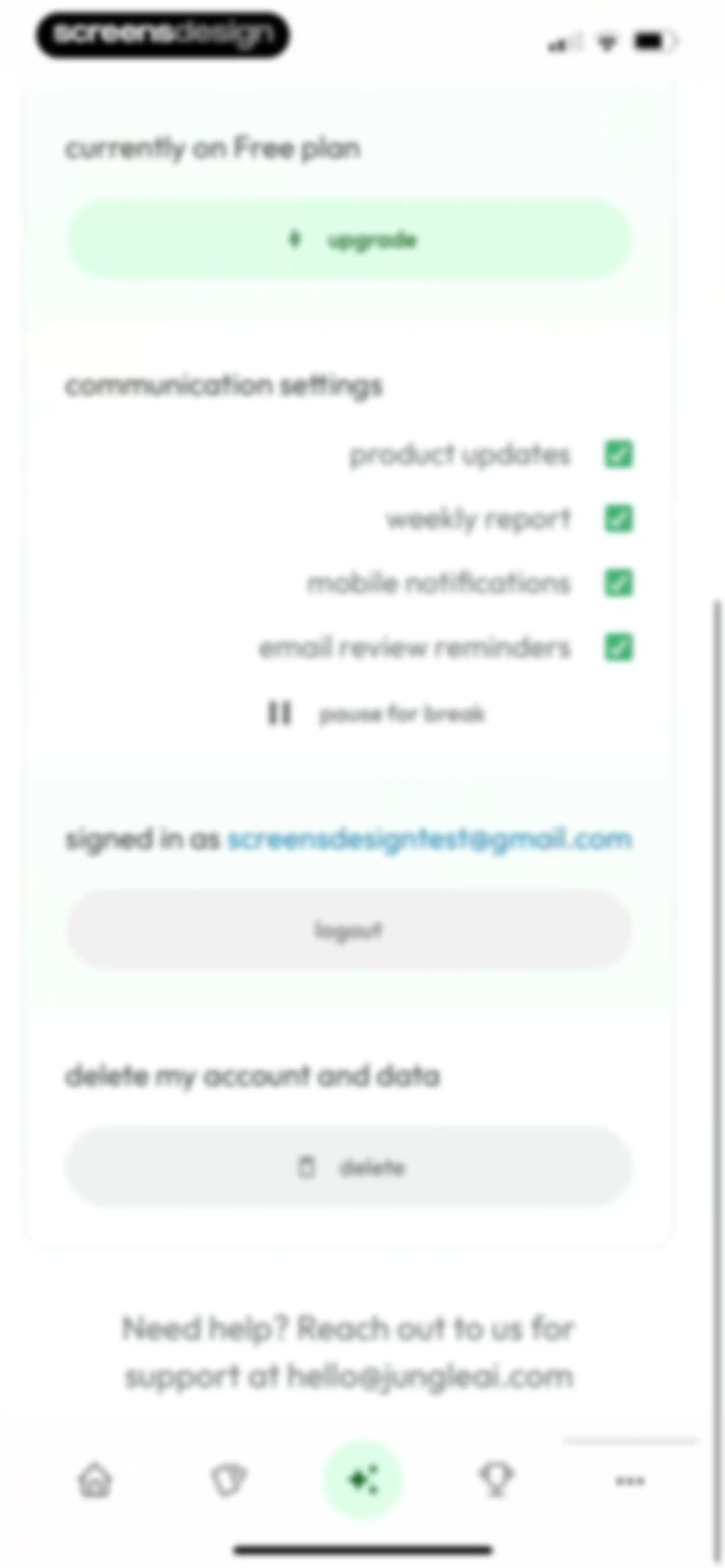 Jungle: AI Flashcards & Quiz screen 97