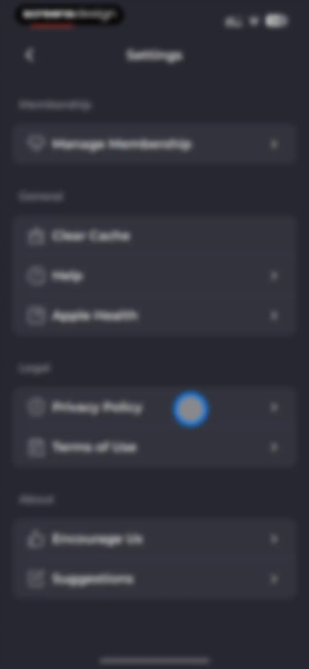 Workout Planner MuscleFit screen 104