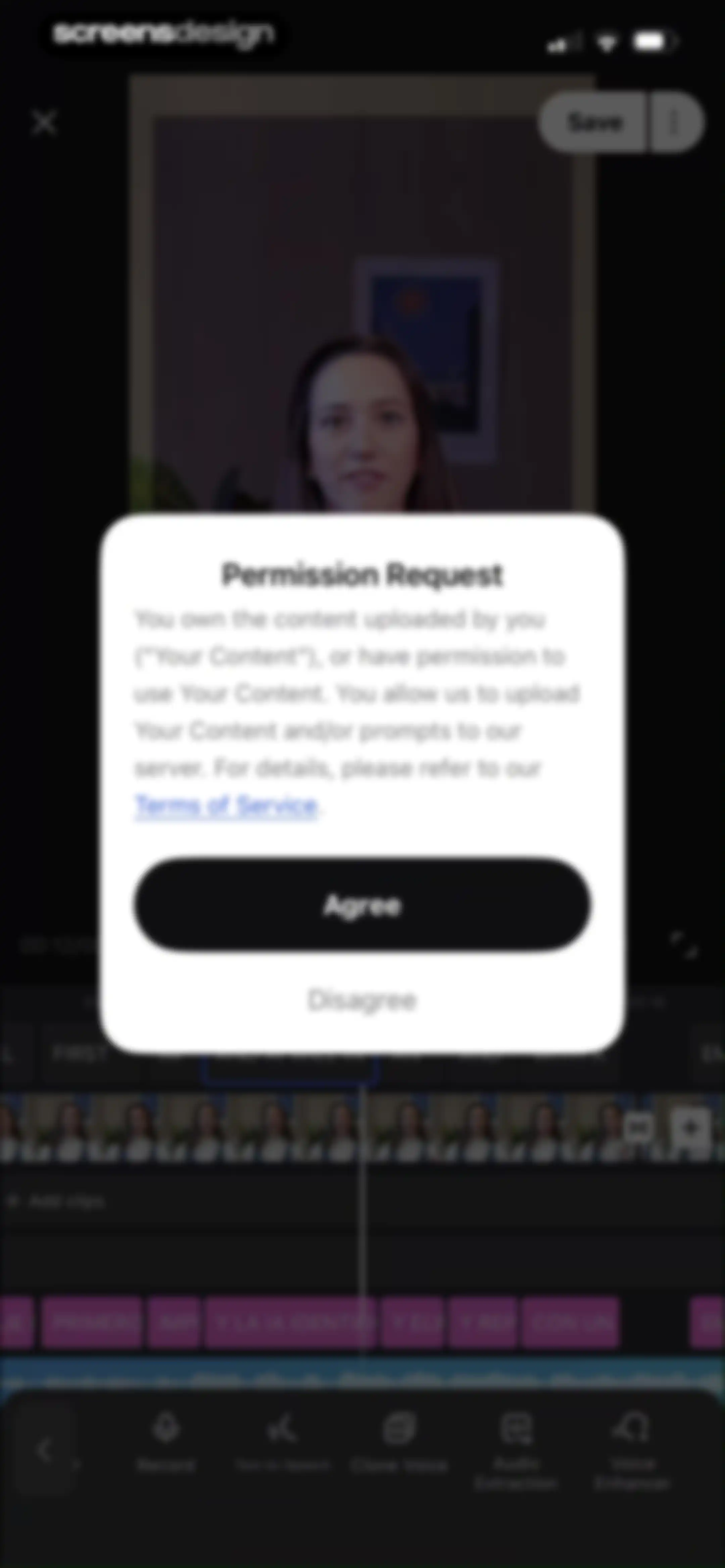 Vmake Labs: create viral video screen 75