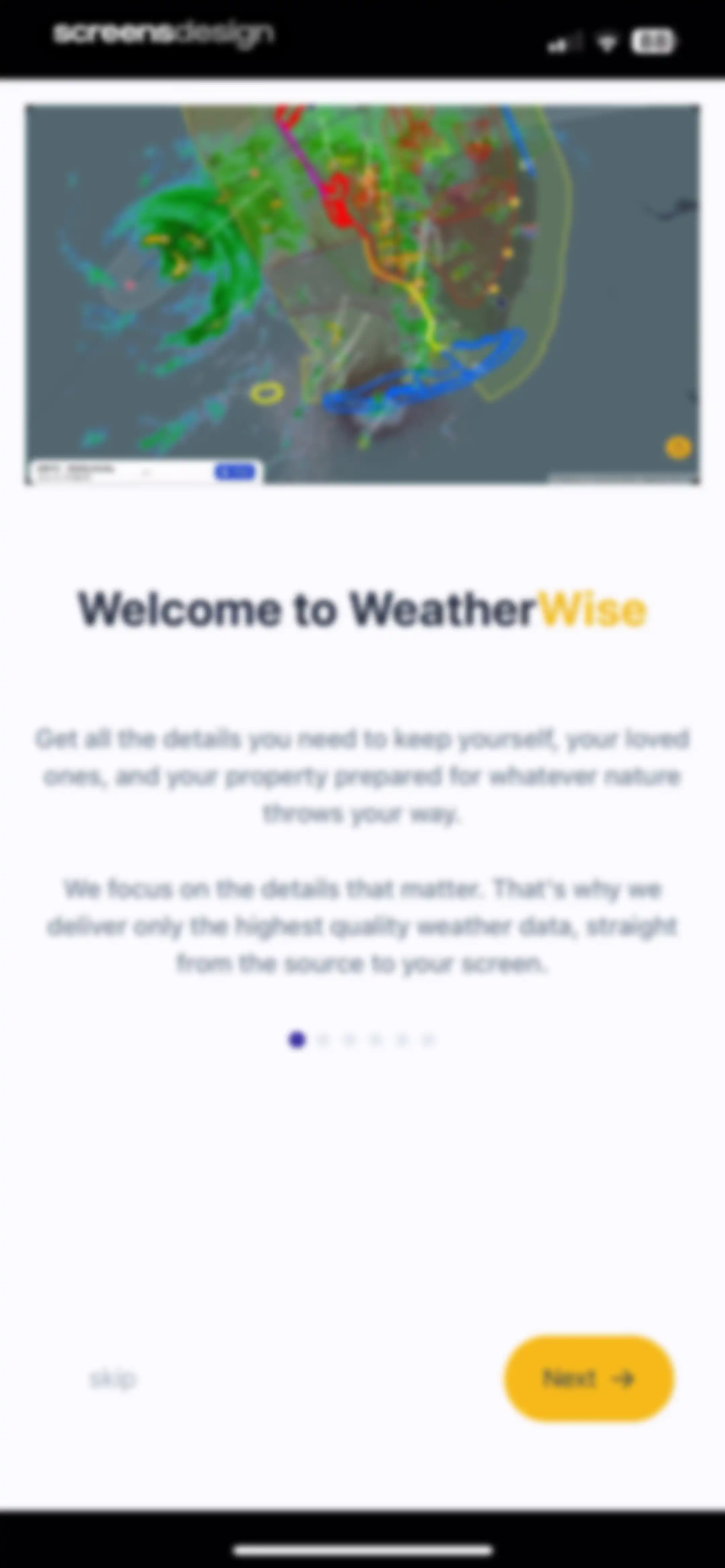 WeatherWise.app screen 2