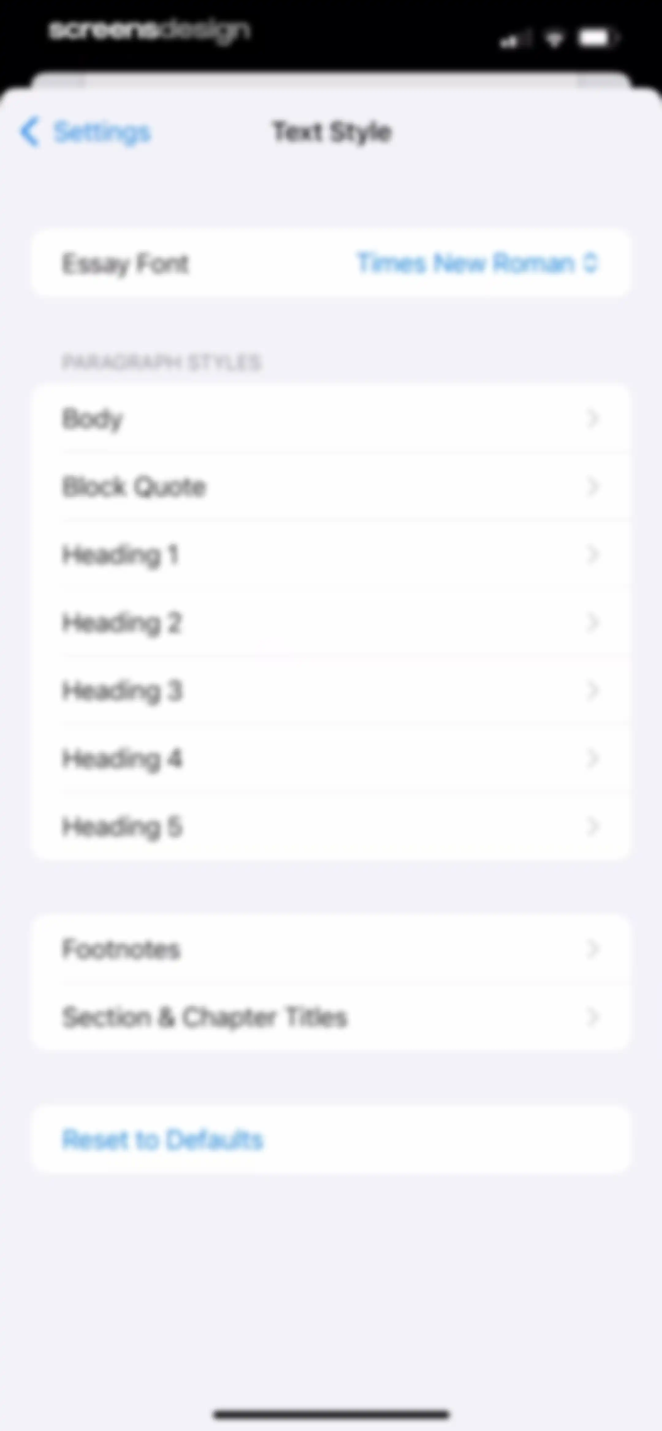 Essayist: Academic Writing App screen 39