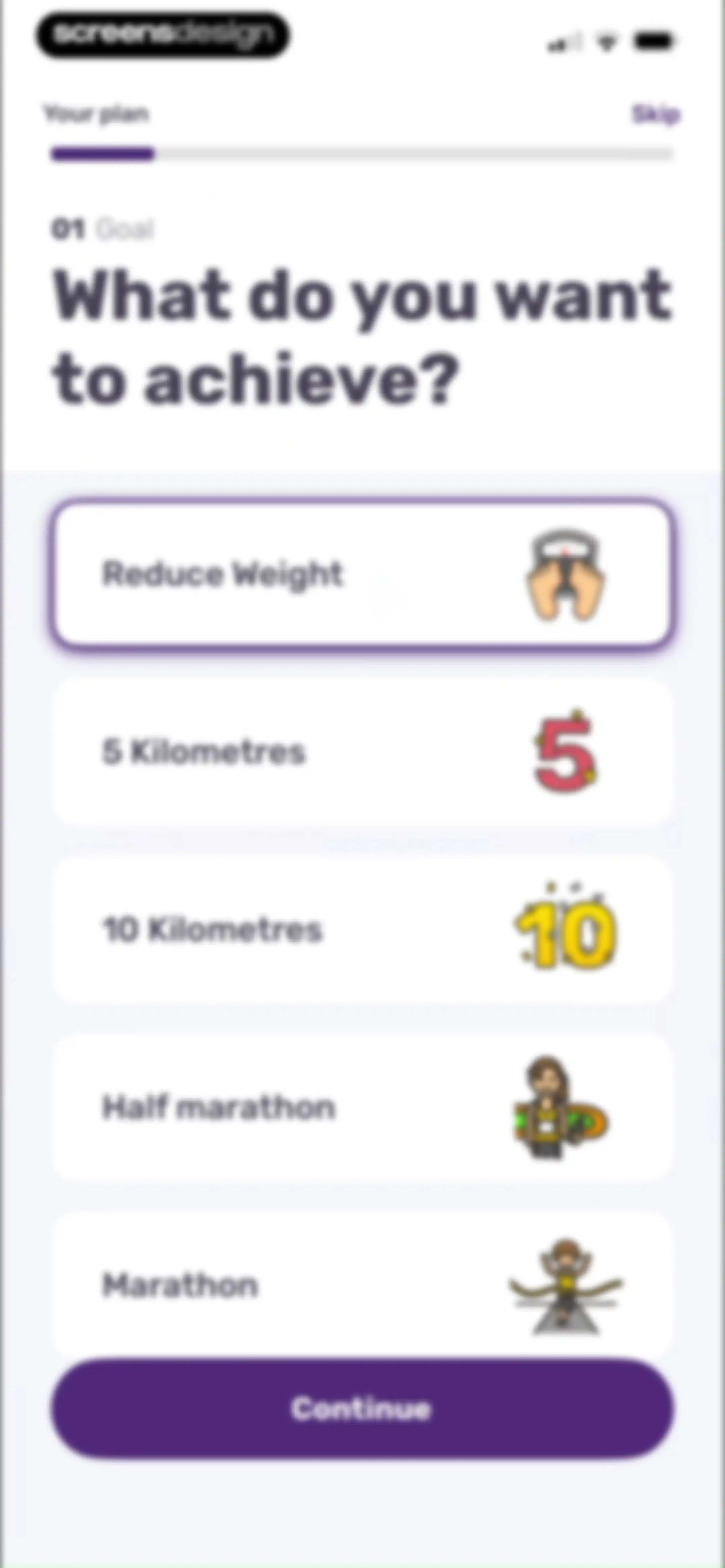 Running Tracker App – FITAPP screen 15